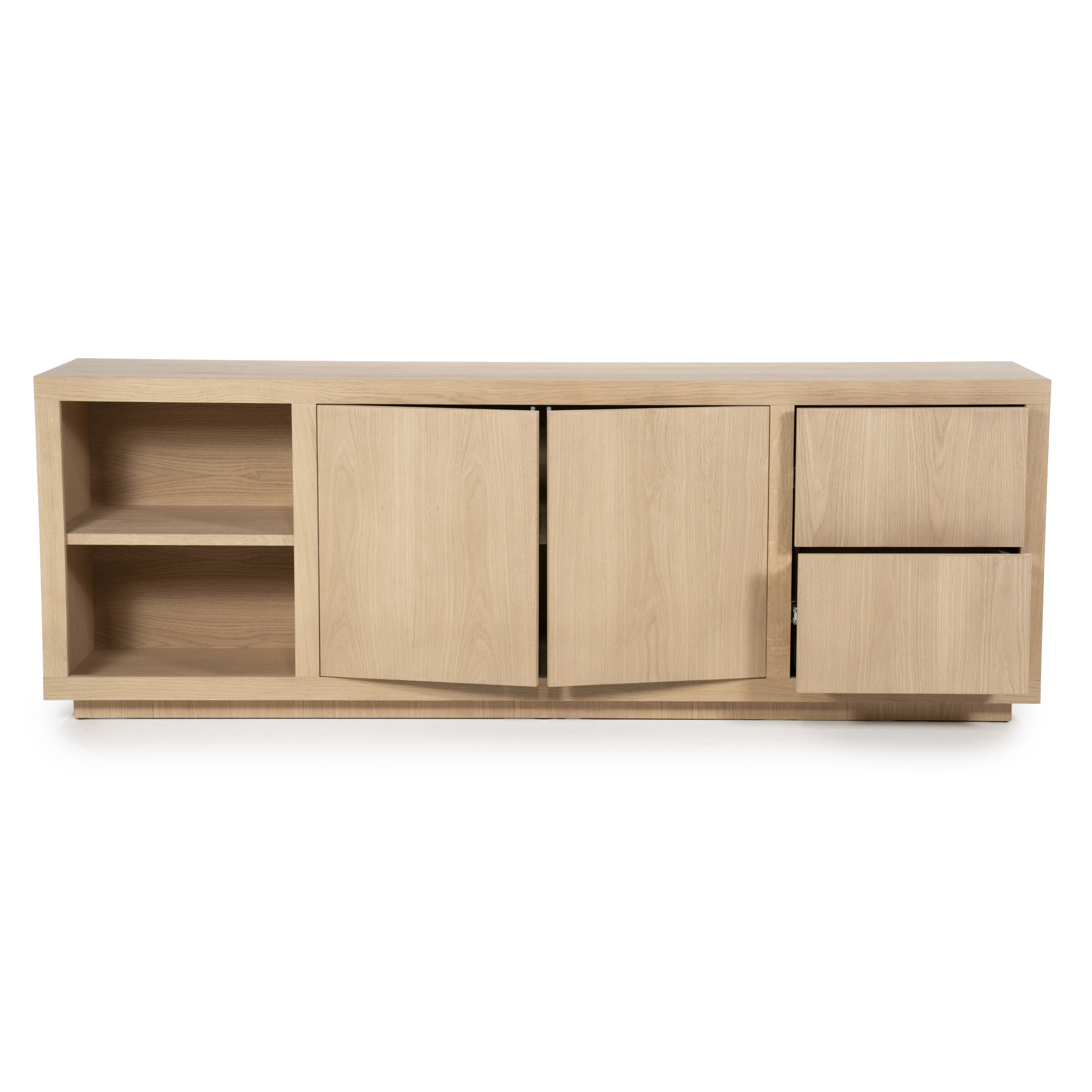 Eleonora Dressoir 'Helsinki' Eiken, 200cm, kleur Naturel