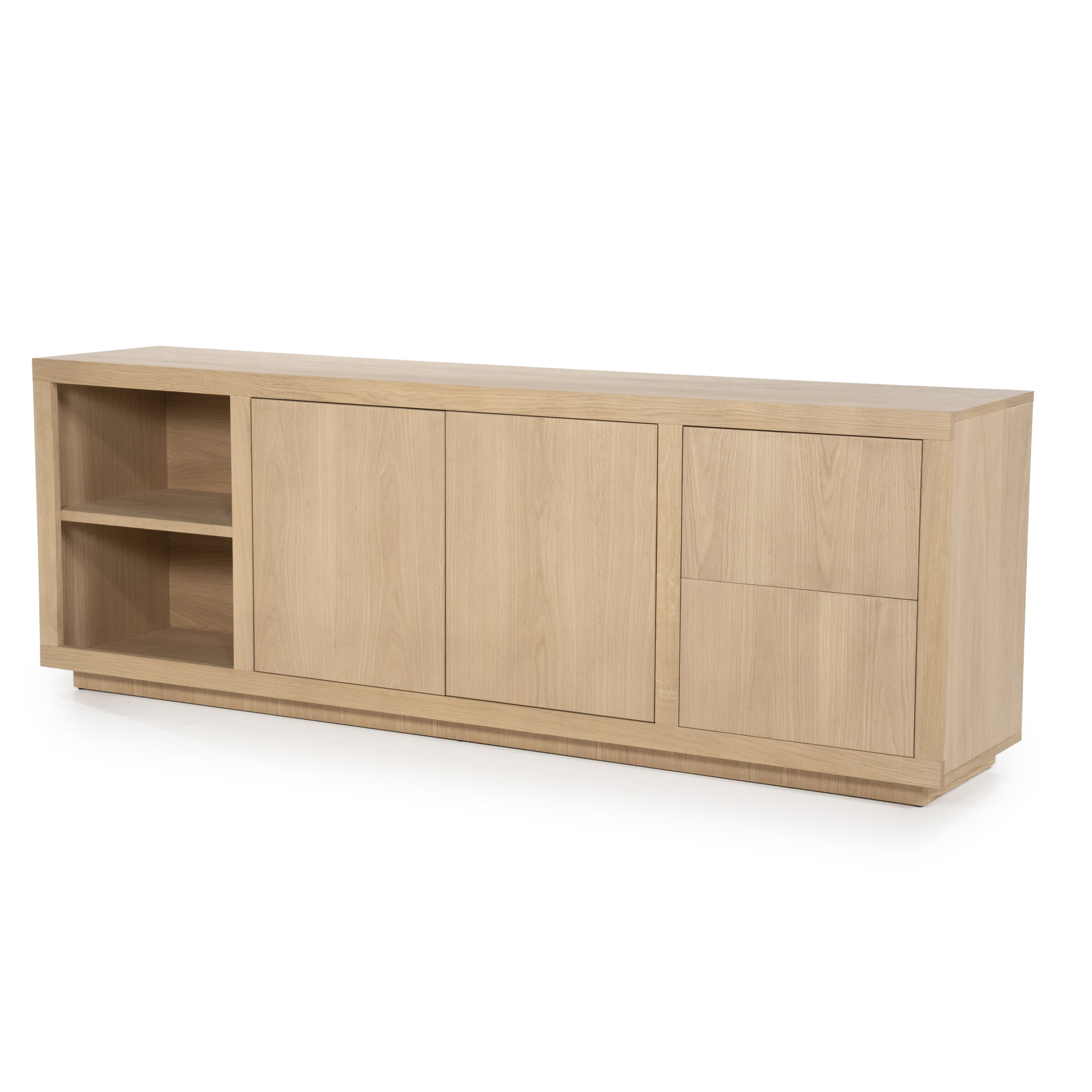 Eleonora Dressoir 'Helsinki' Eiken, 200cm, kleur Naturel