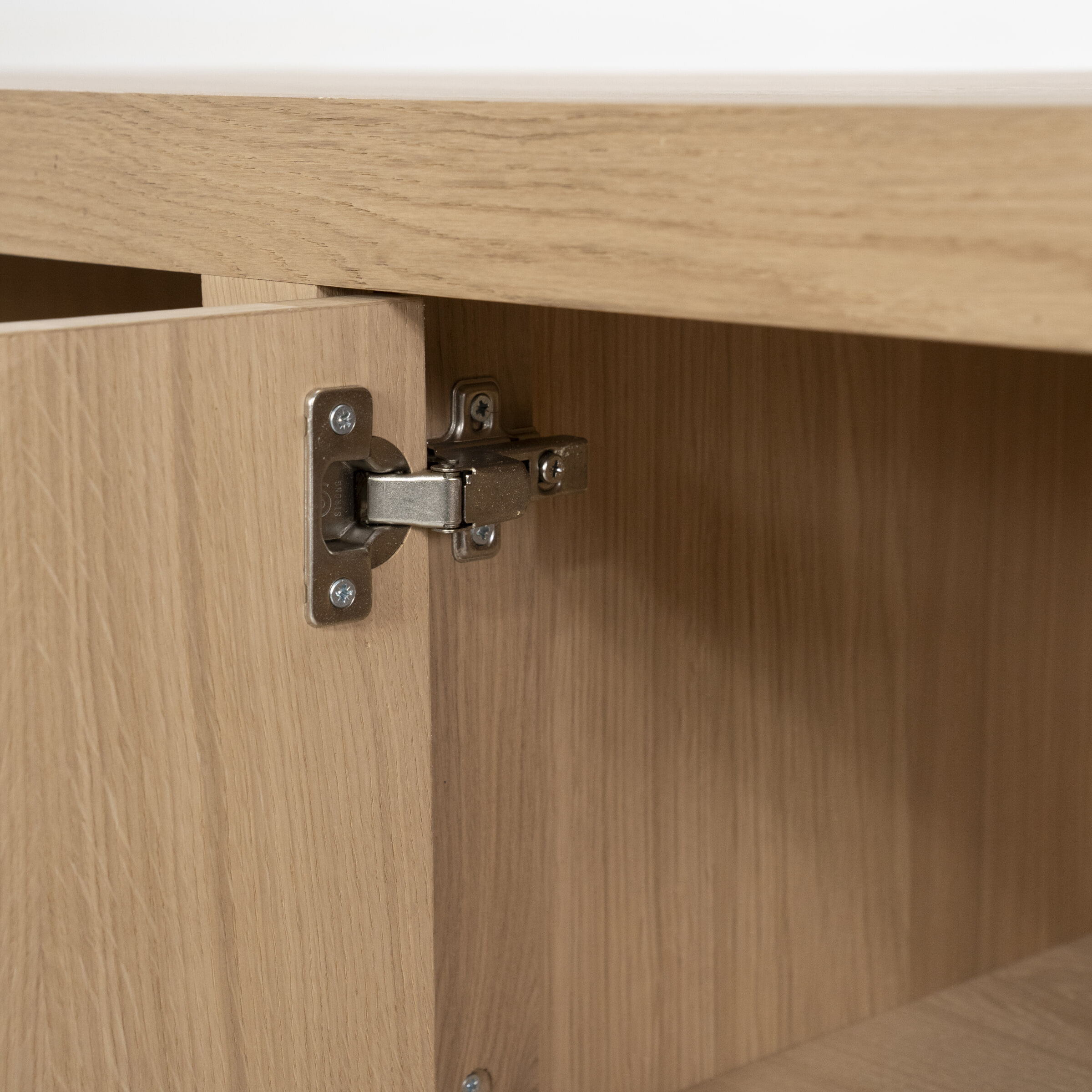 Eleonora Dressoir 'Helsinki' Eiken, 200cm, kleur Naturel