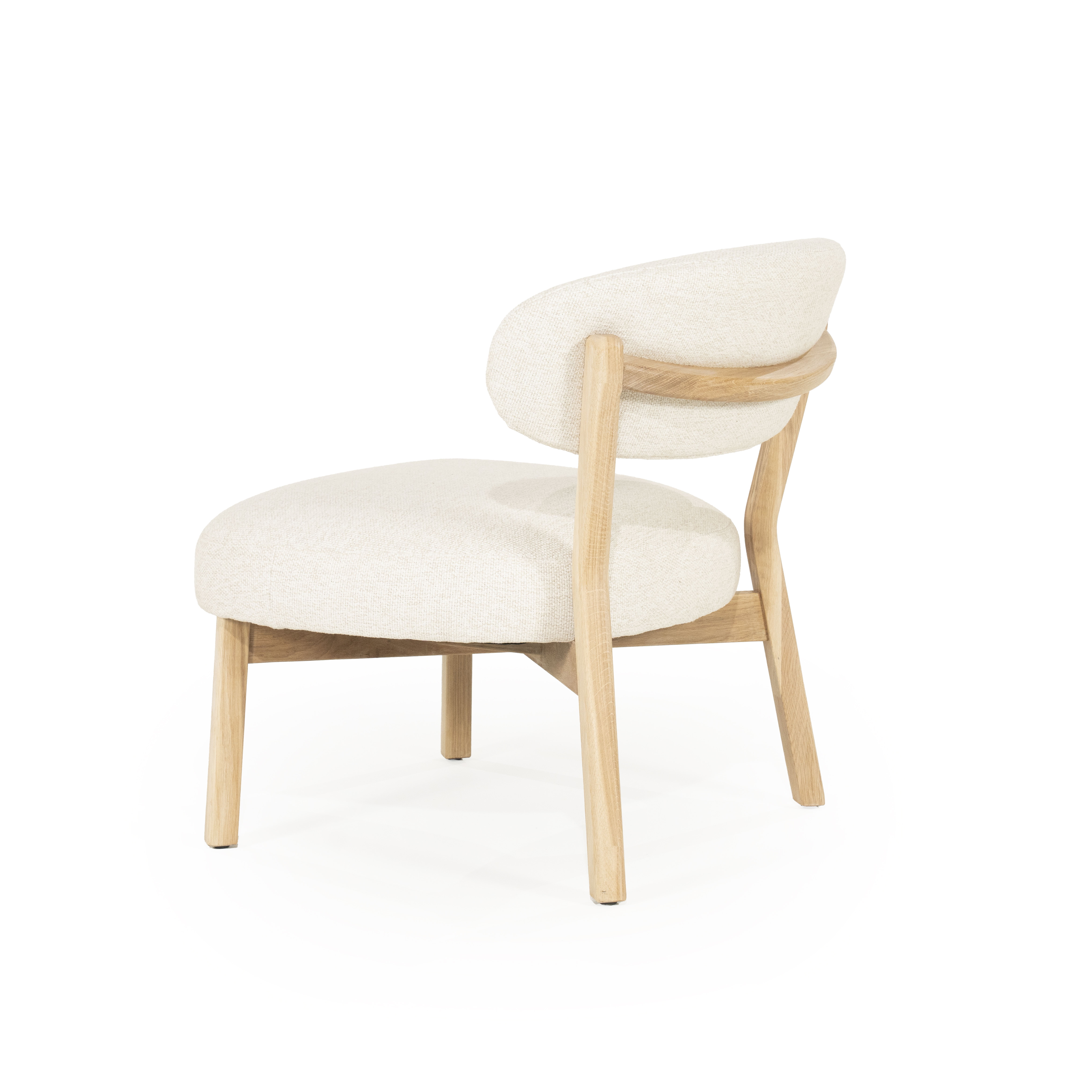 Eleonora Fauteuil 'Mikky' kleur Beige/Naturel