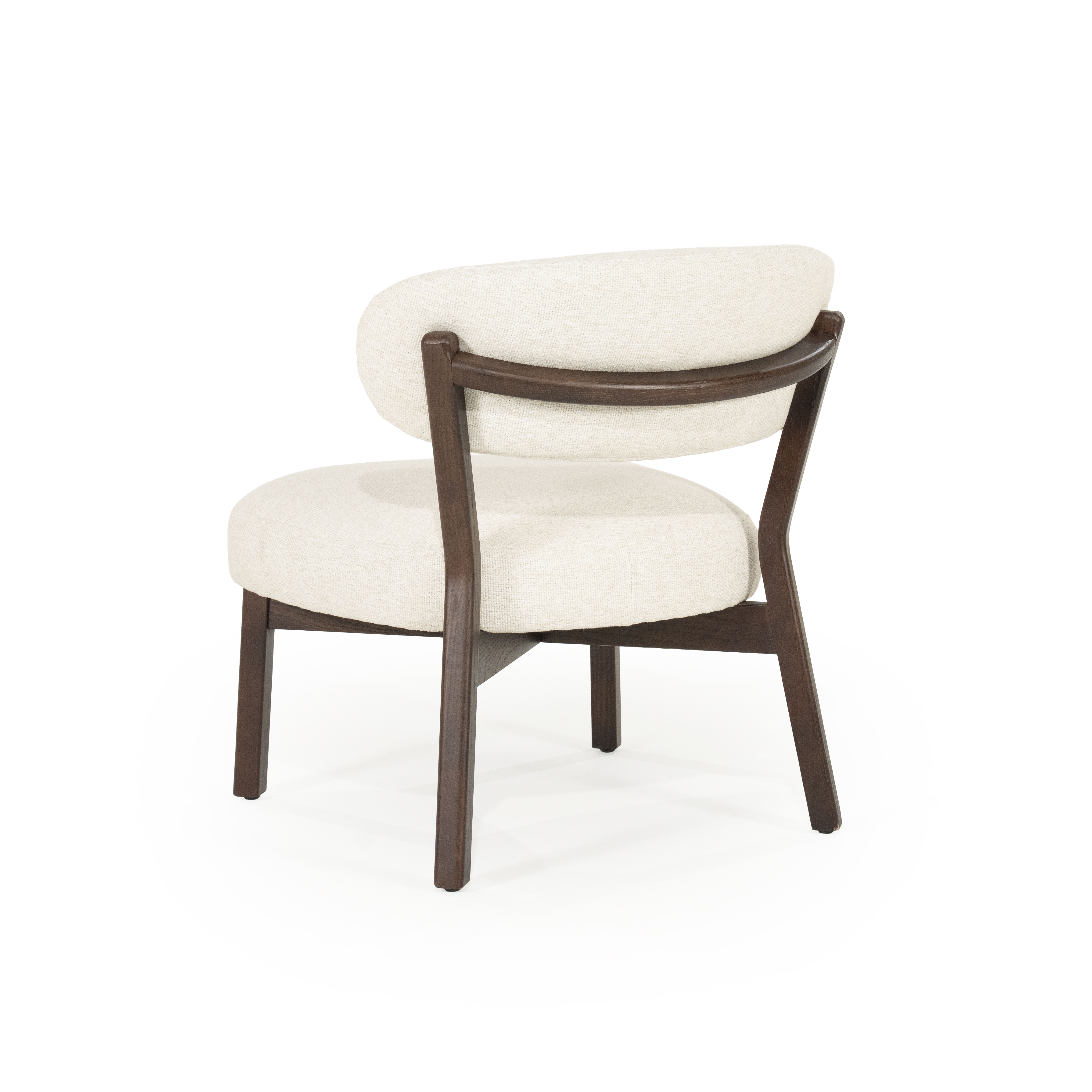 Eleonora Fauteuil 'Mikky' kleur Beige/Bruin