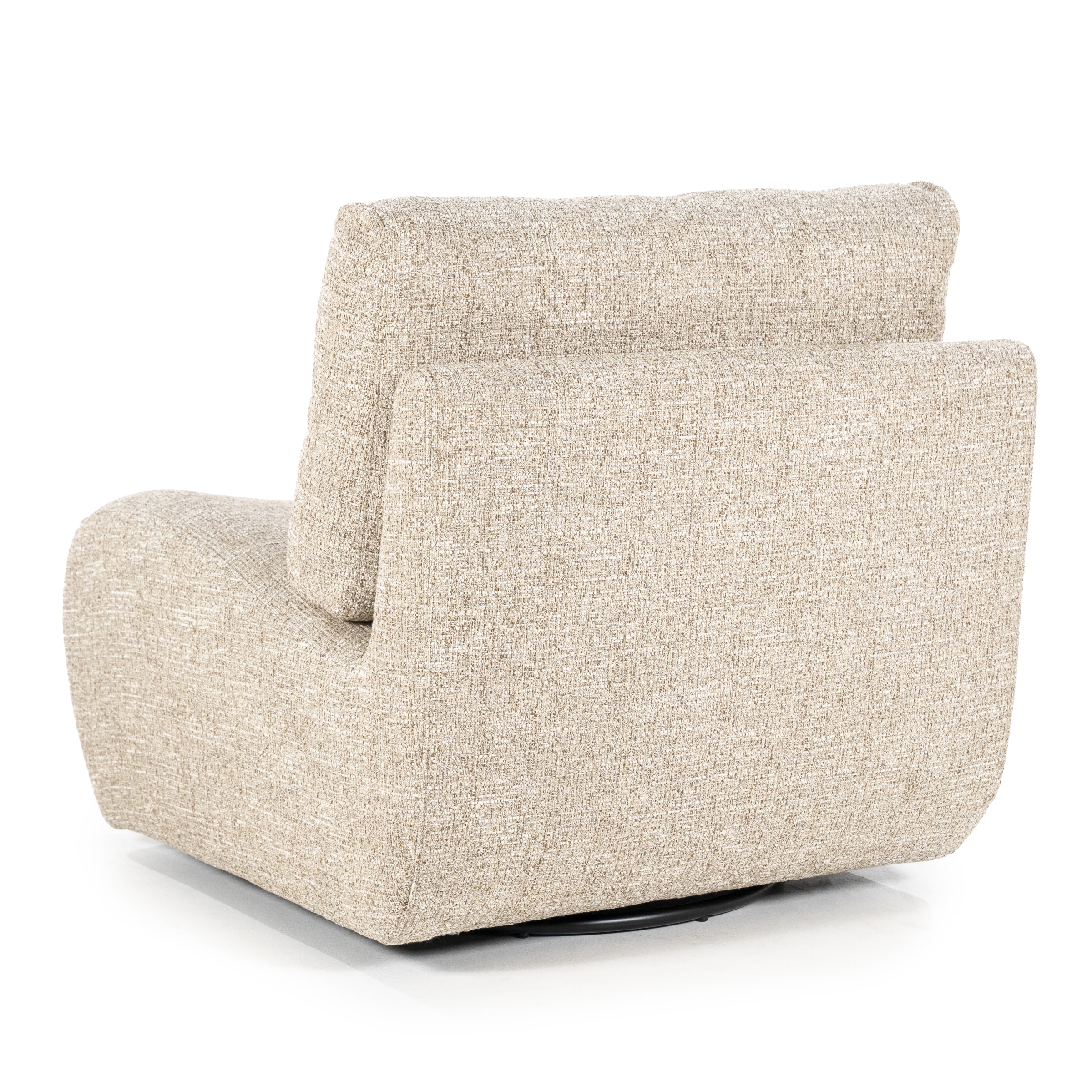 Eleonora Draaifauteuil 'Lucia' kleur Taupe