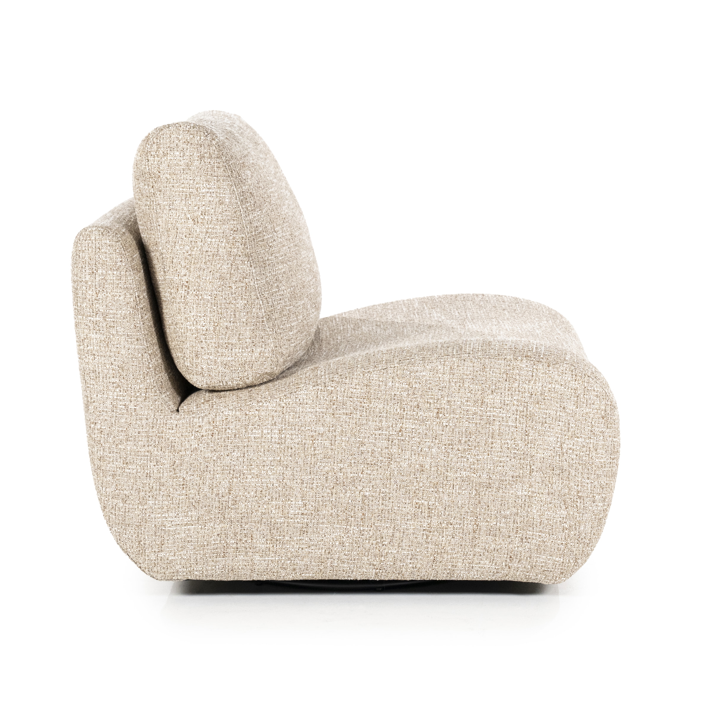 Eleonora Draaifauteuil 'Lucia' kleur Taupe
