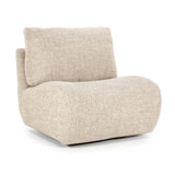 Eleonora Draaifauteuil 'Lucia' kleur Taupe