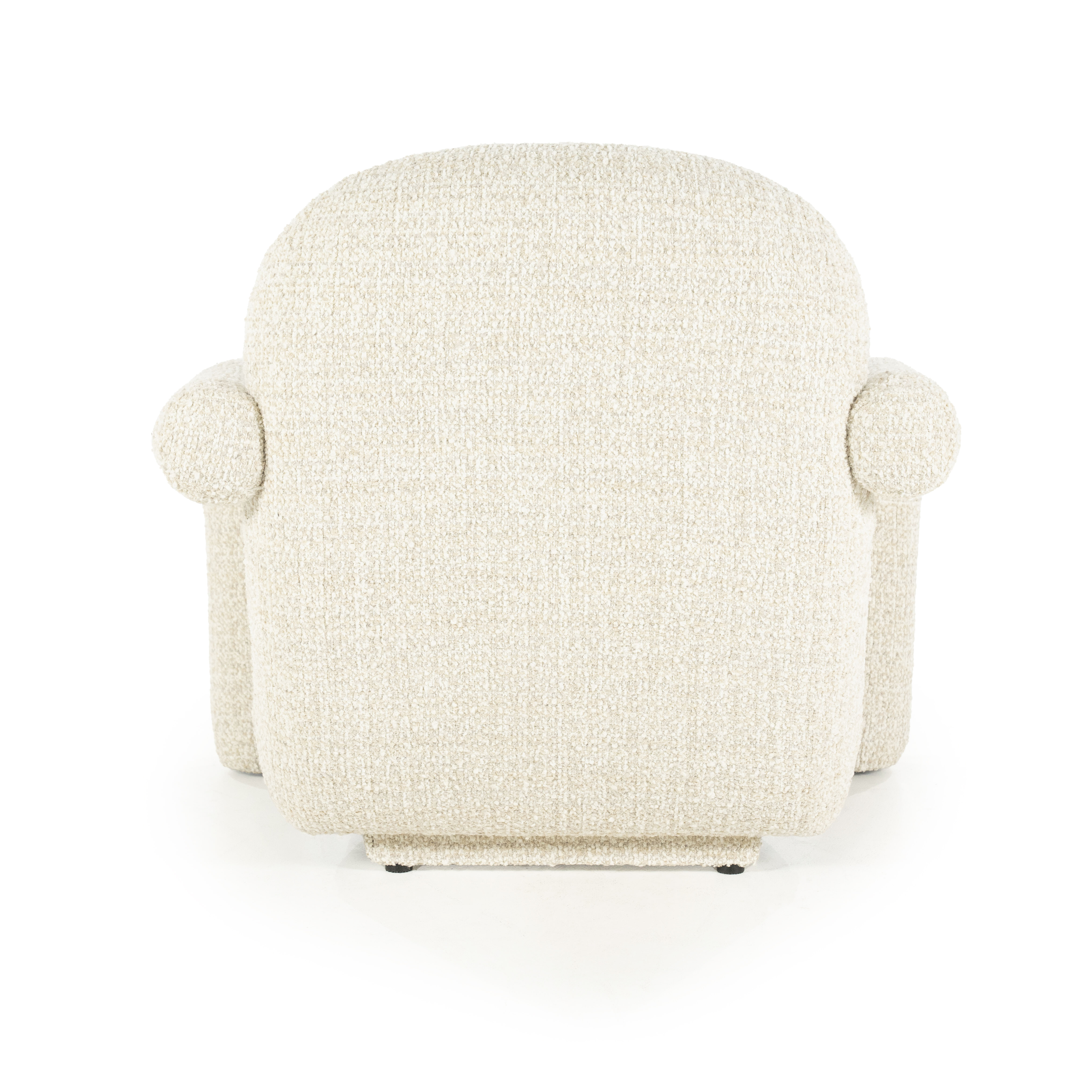 Eleonora Fauteuil 'Monica' Grove Bouclé, kleur Beige