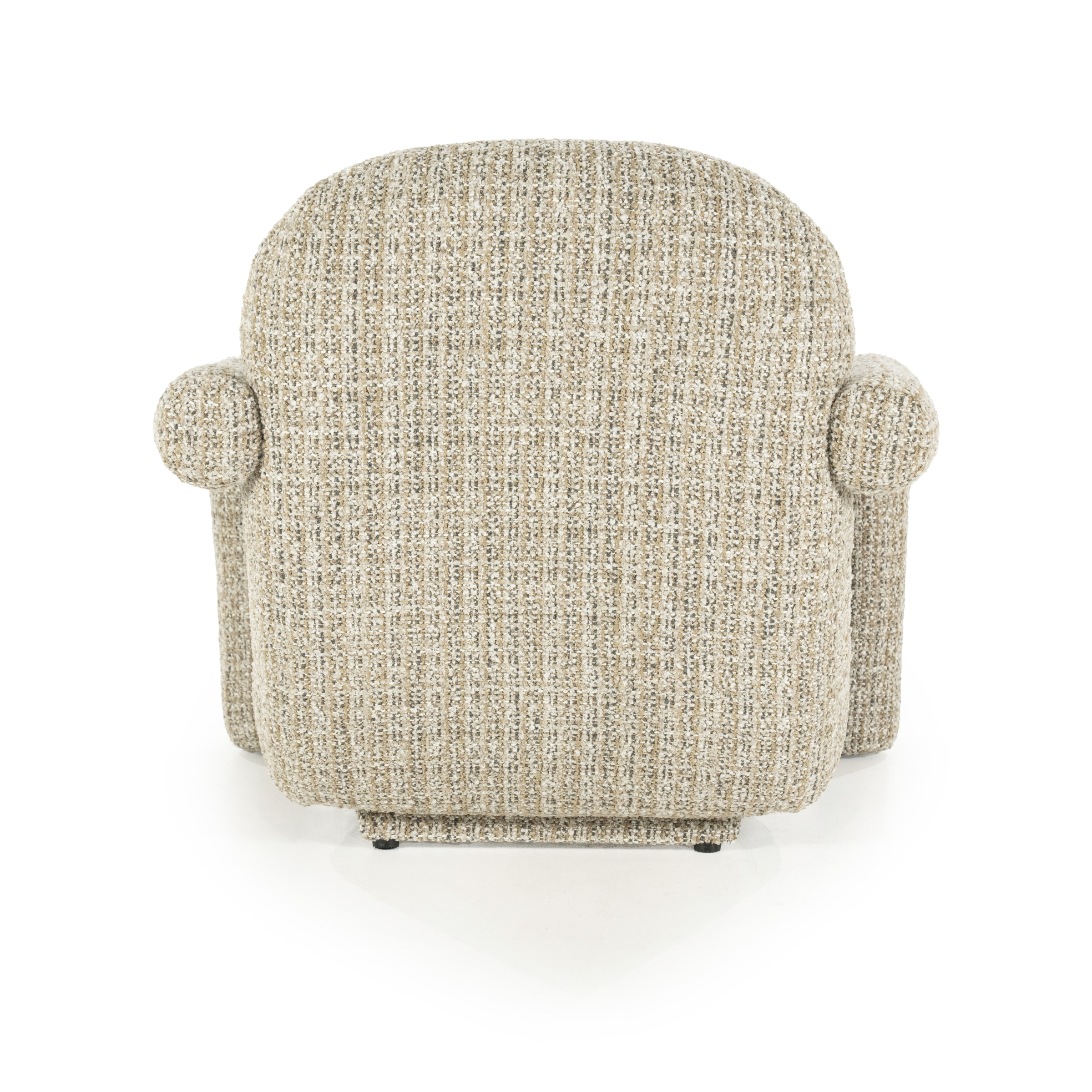 Eleonora Fauteuil 'Monica' Grove Bouclé, kleur Taupe