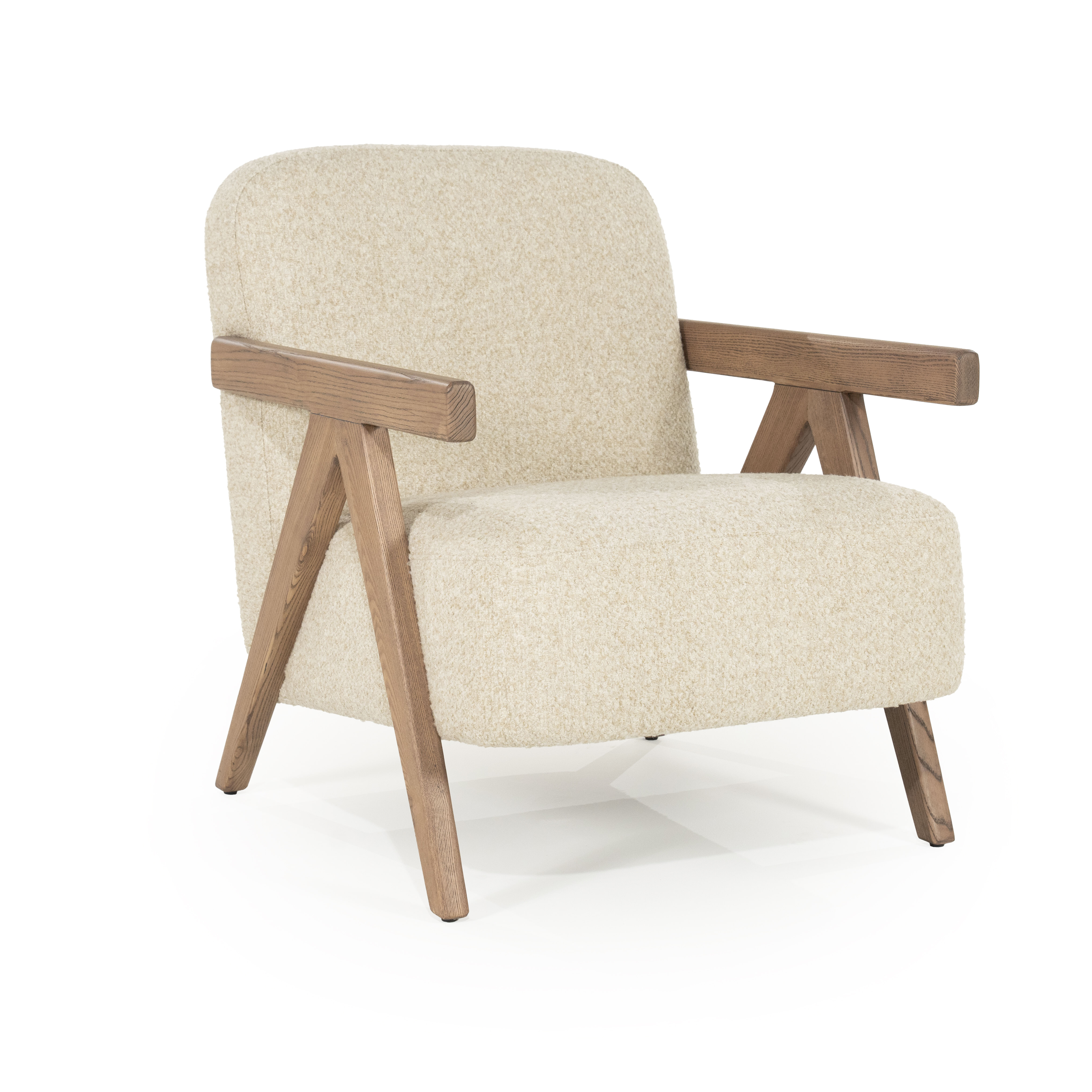 Eleonora Fauteuil Francis Grove Bouclé - Beige