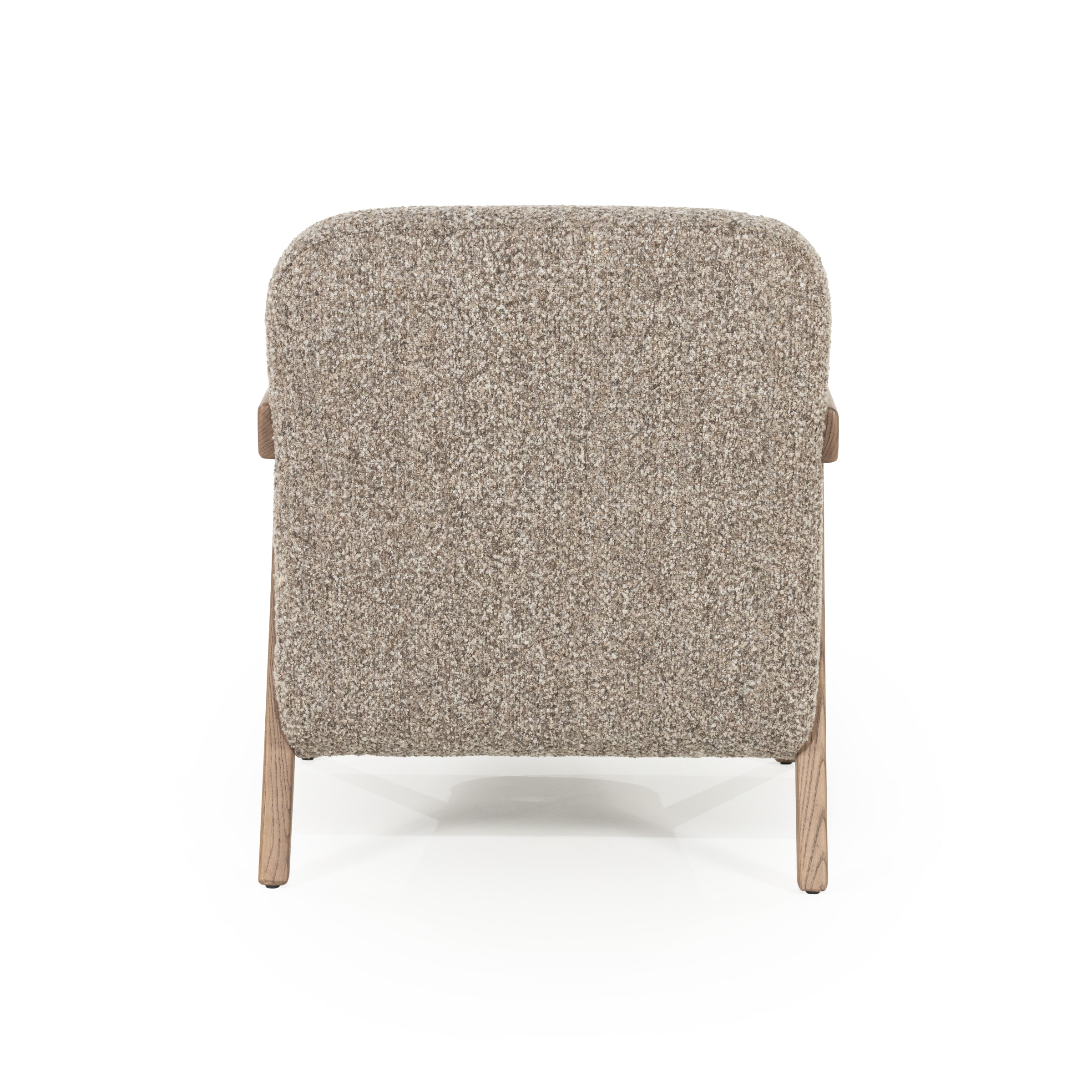 Eleonora Fauteuil 'Francis' Grove Bouclé, kleur Taupe