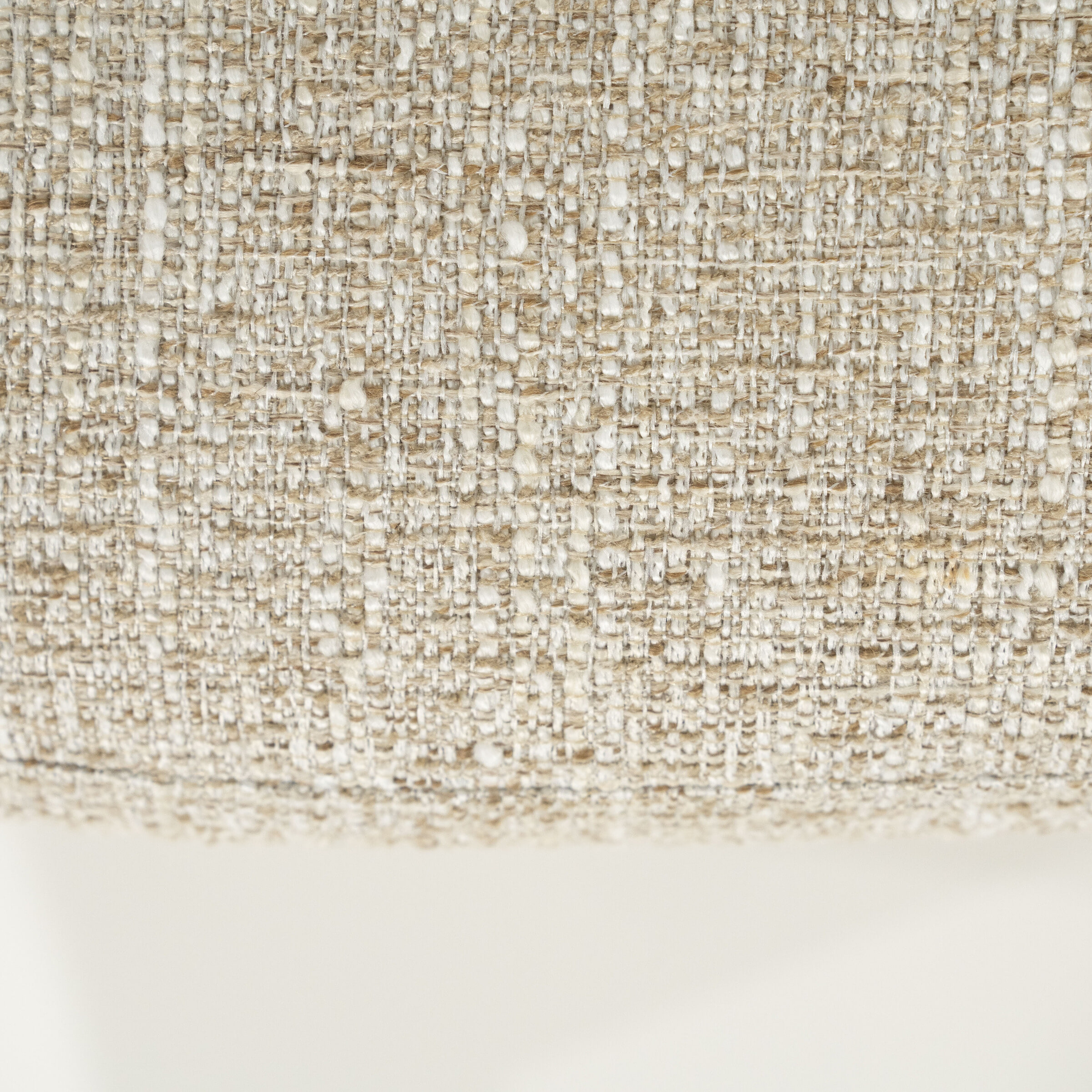 Eleonora Draaibare Eetkamerstoel 'Connor' Eiken onderstel, kleur Beige