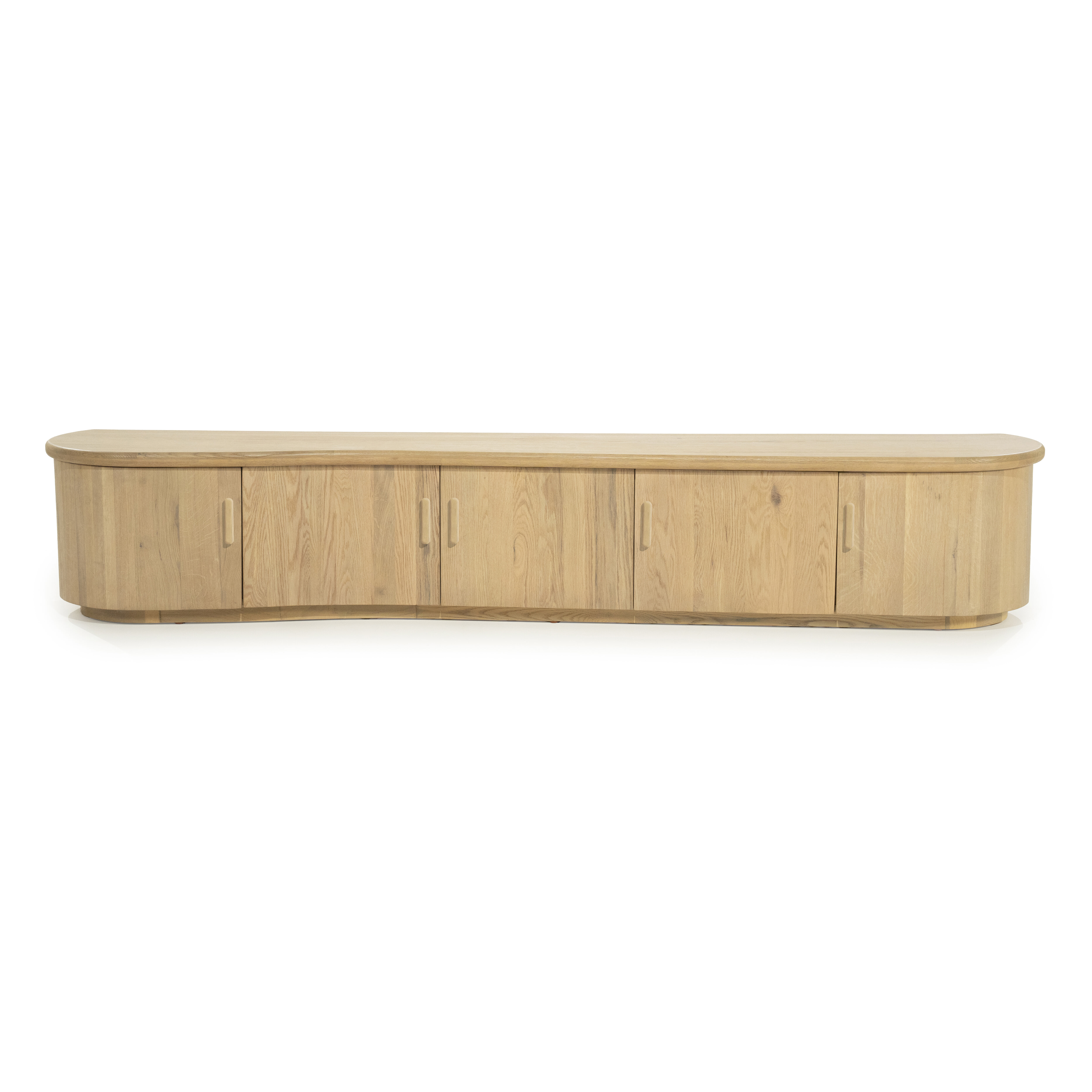 Eleonora TV-meubel 'Josh' Eiken, 240cm, kleur Naturel