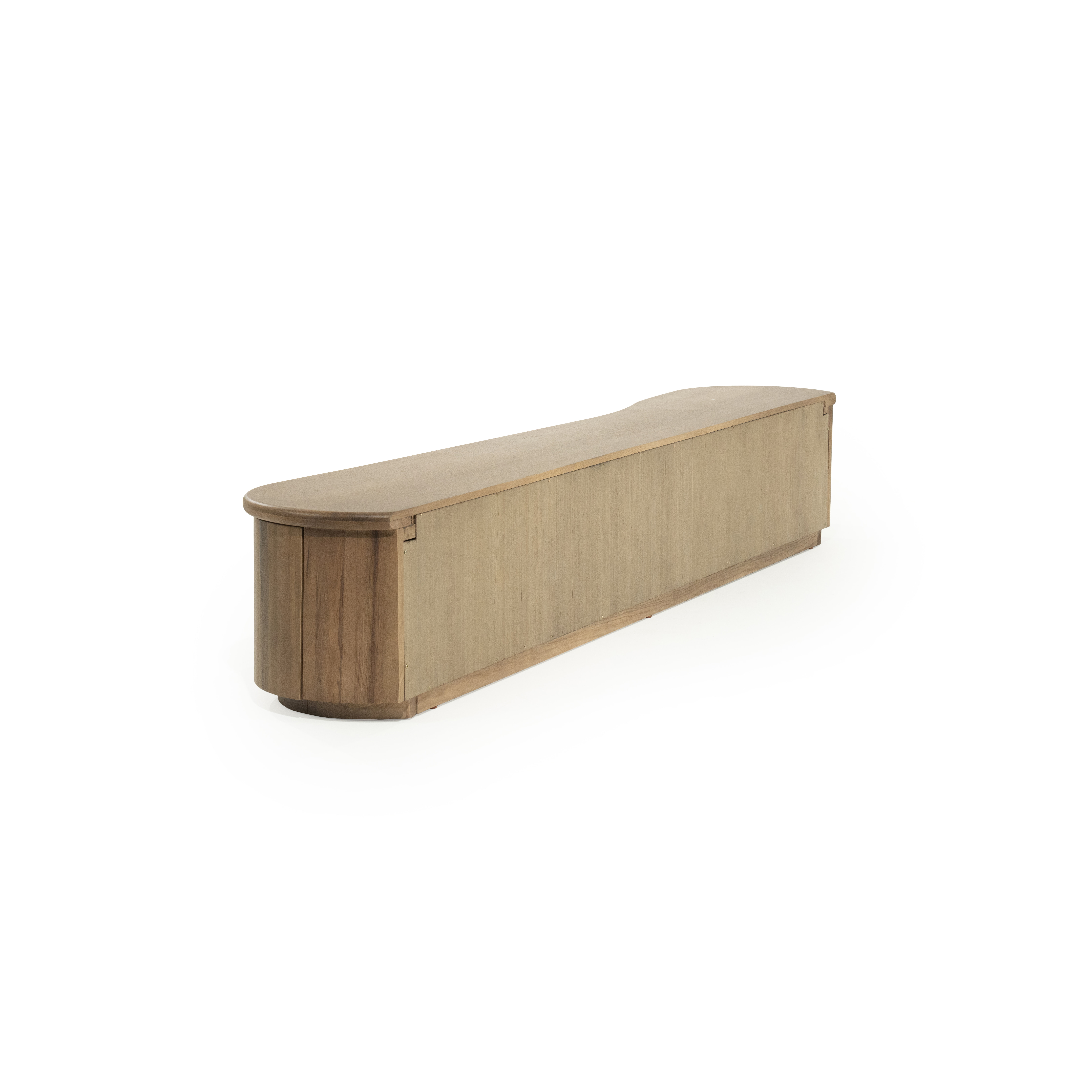 Eleonora TV-meubel 'Josh' Eiken, 240cm, kleur Bruin
