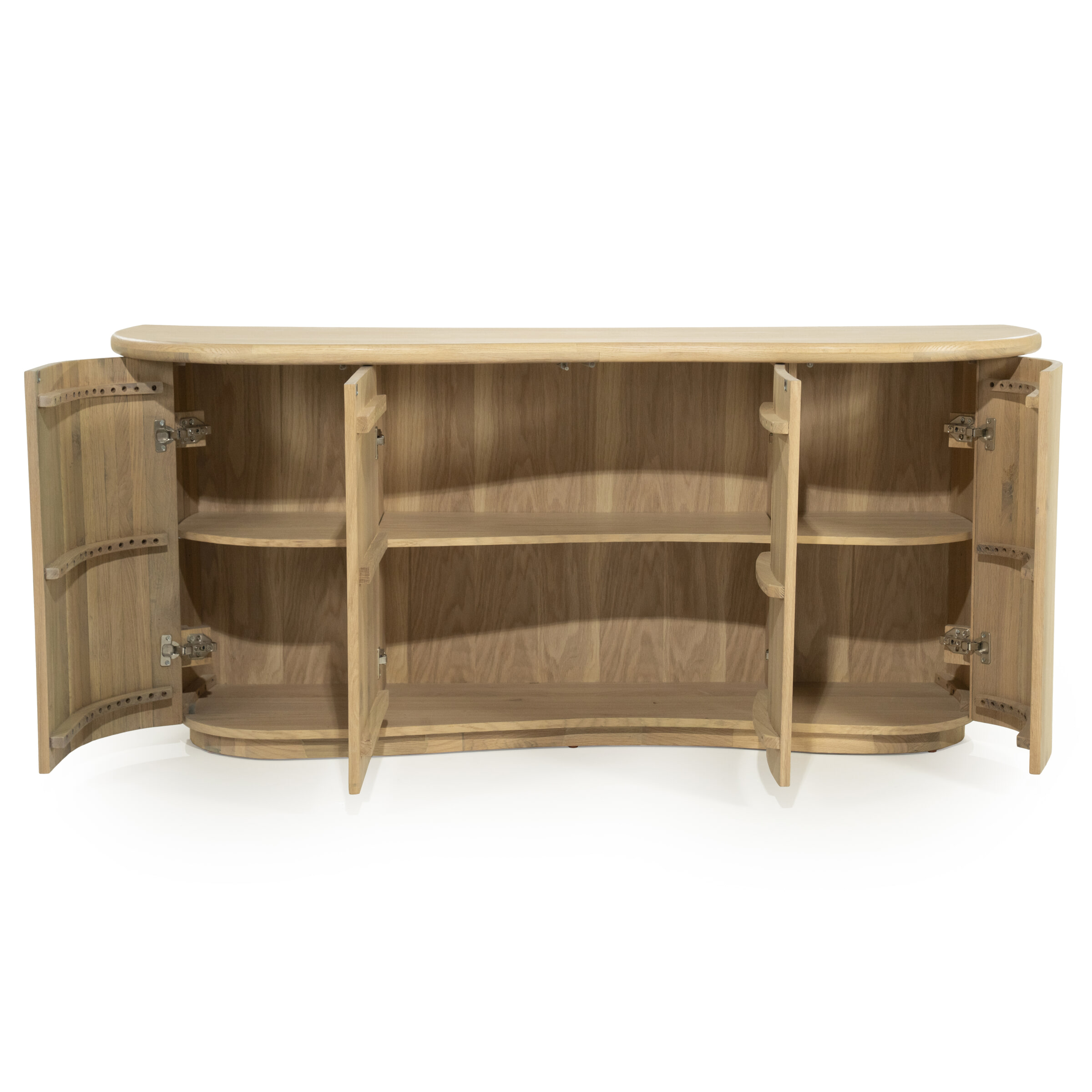 Eleonora Dressoir 'Josh' Eiken, 180cm, kleur Naturel