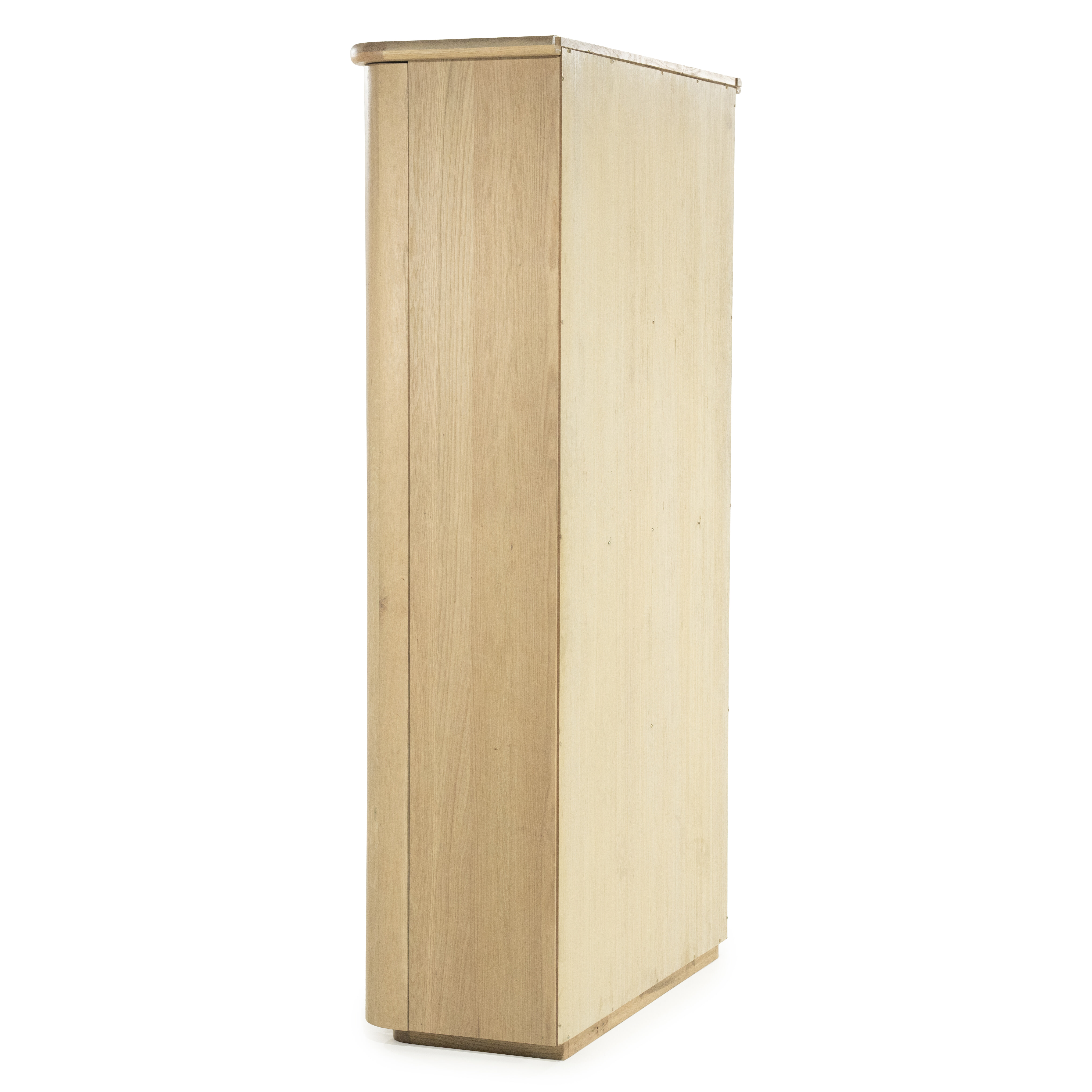 Eleonora Opbergkast 'Josh' Eiken, 210 x 120cm, kleur Naturel