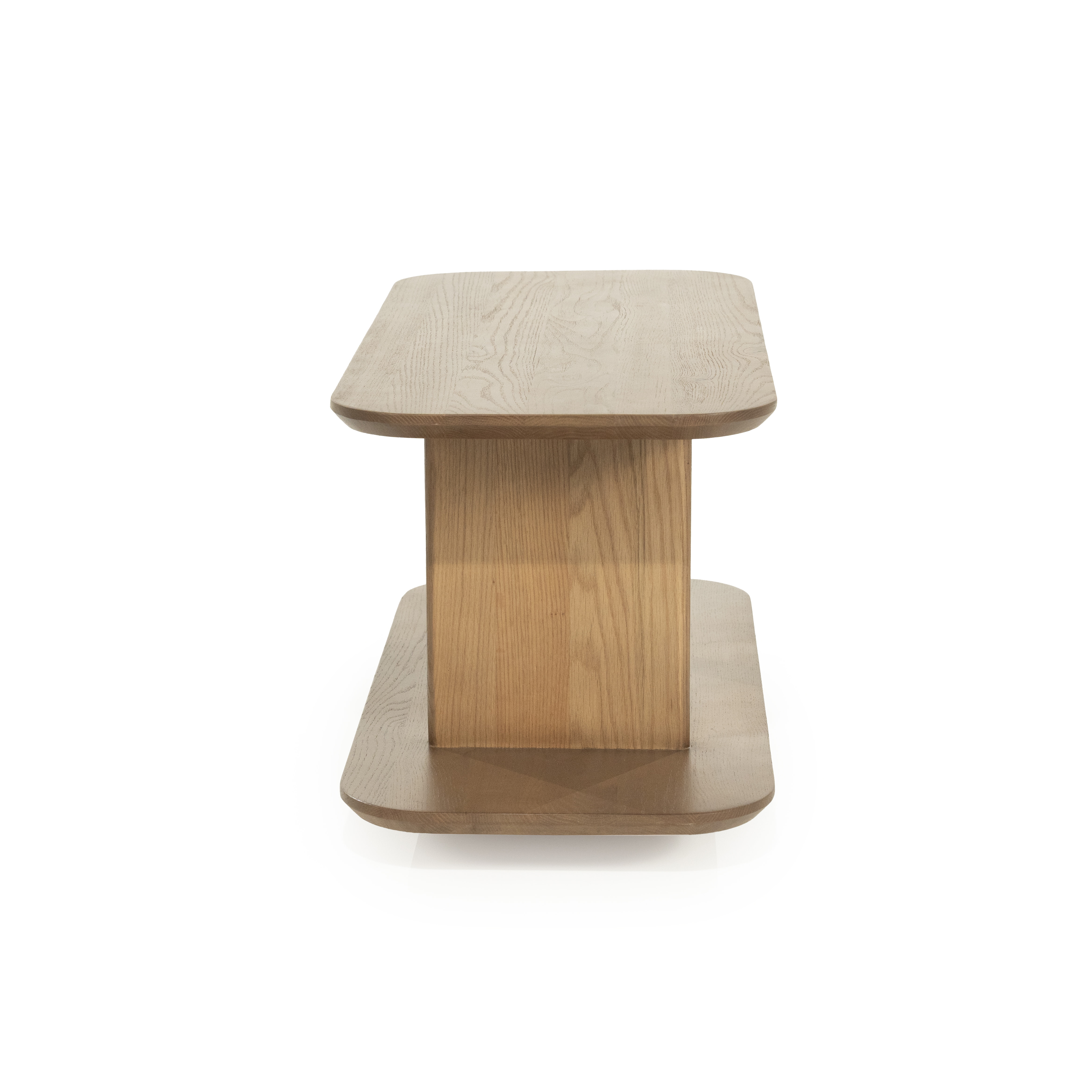 Eleonora Bijzettafel 'Ty' Eiken, 90 x 40cm, kleur Bruin