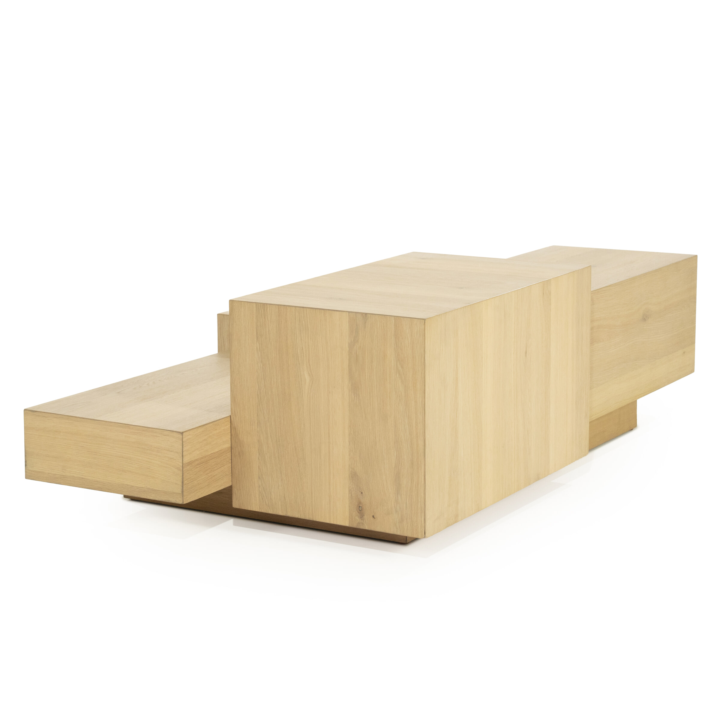 Eleonora Salontafel 'Quinten' Eiken, 140 x 75cm, kleur Naturel