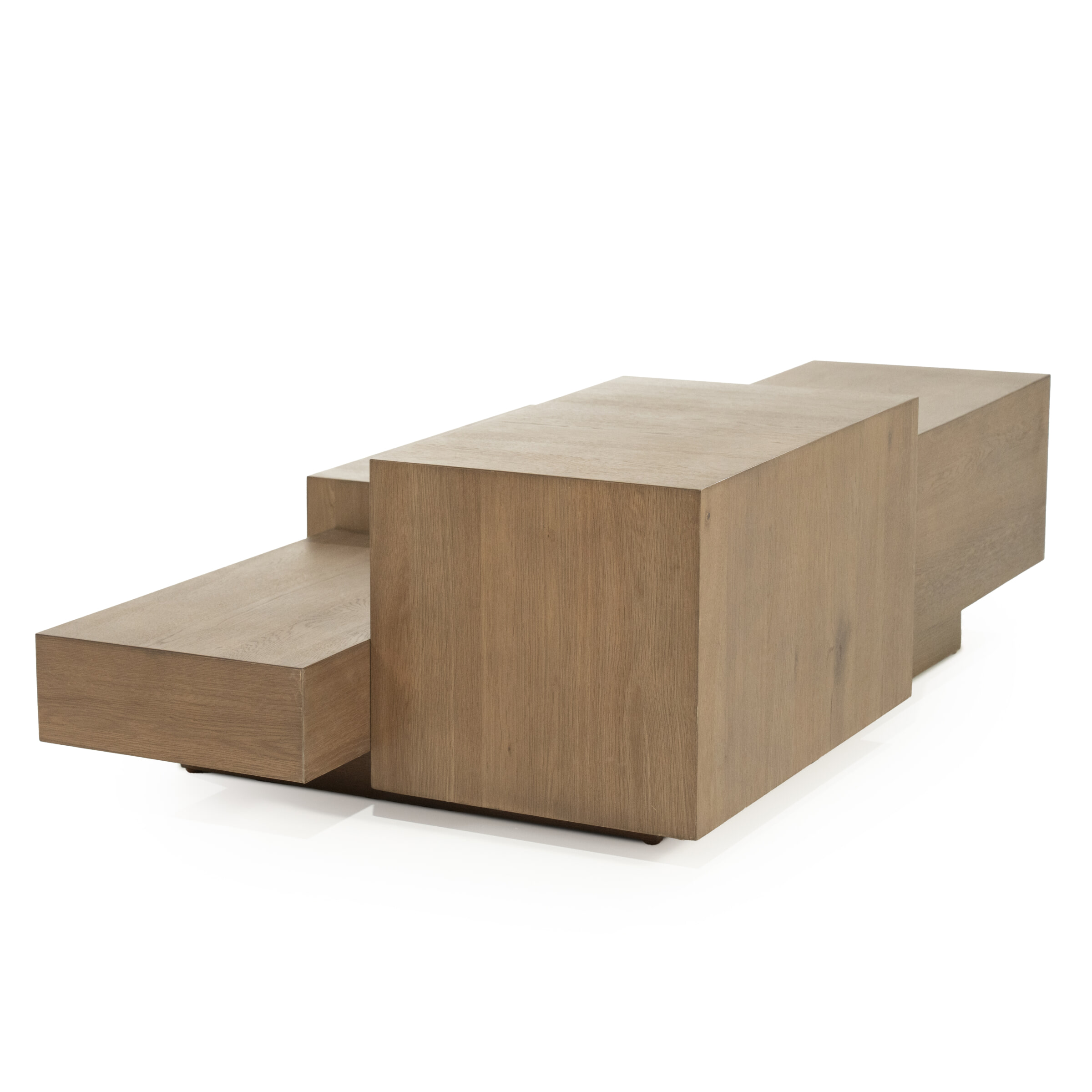 Eleonora Salontafel 'Quinten' Eiken, 140 x 75cm, kleur Bruin