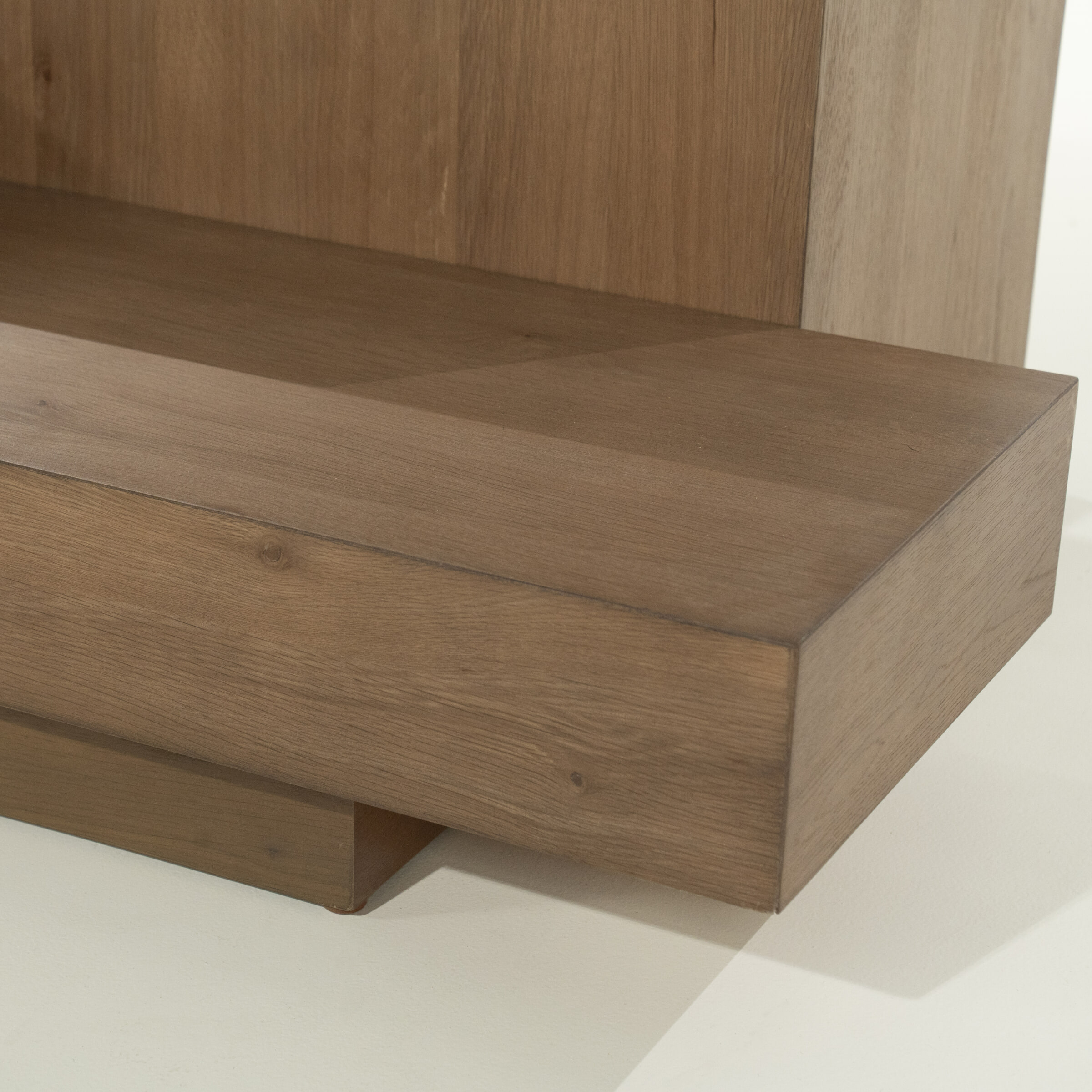 Eleonora Salontafel 'Quinten' Eiken, 140 x 75cm, kleur Bruin
