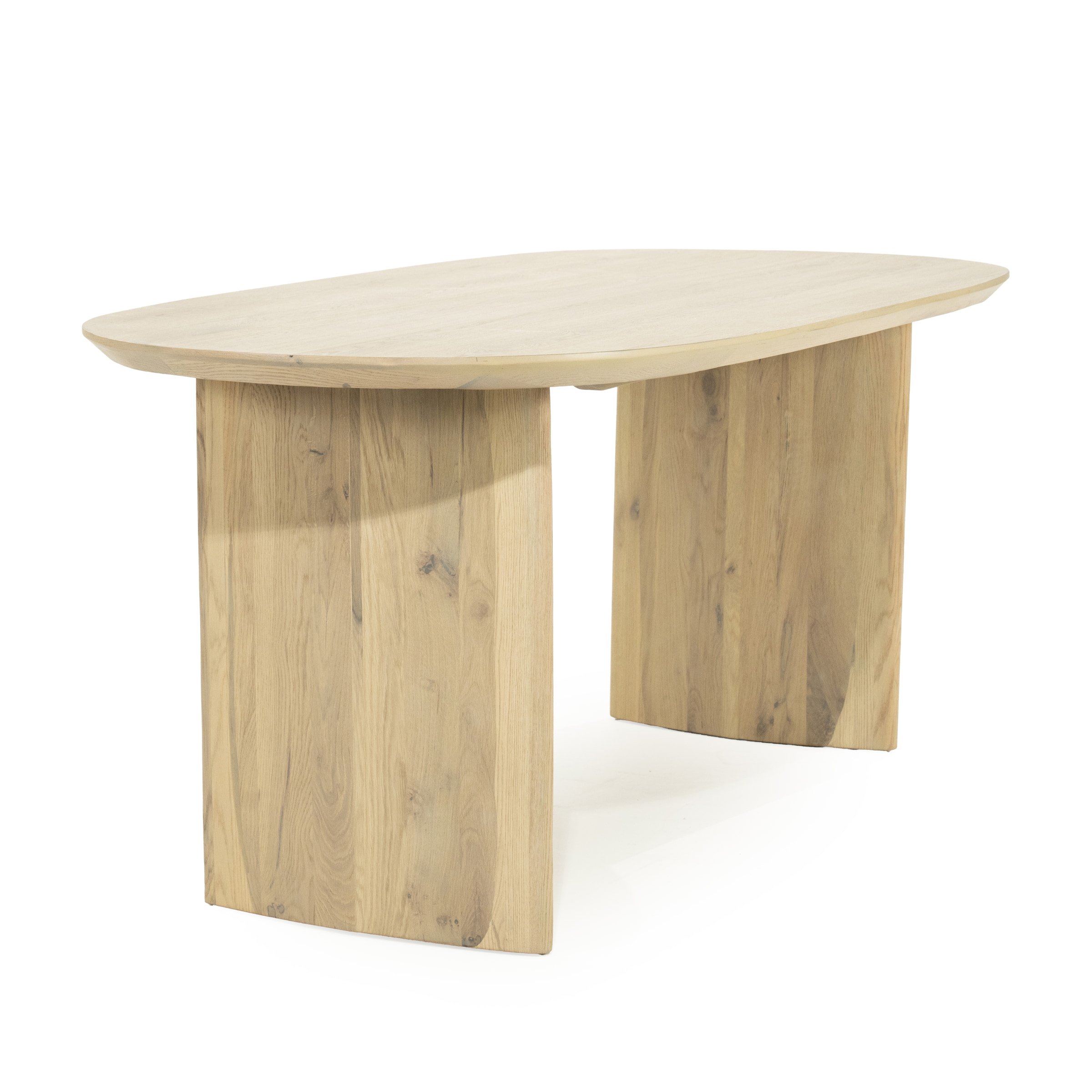 Eleonora Eettafel 'Dex' Eiken, 180 x 90cm, kleur Naturel