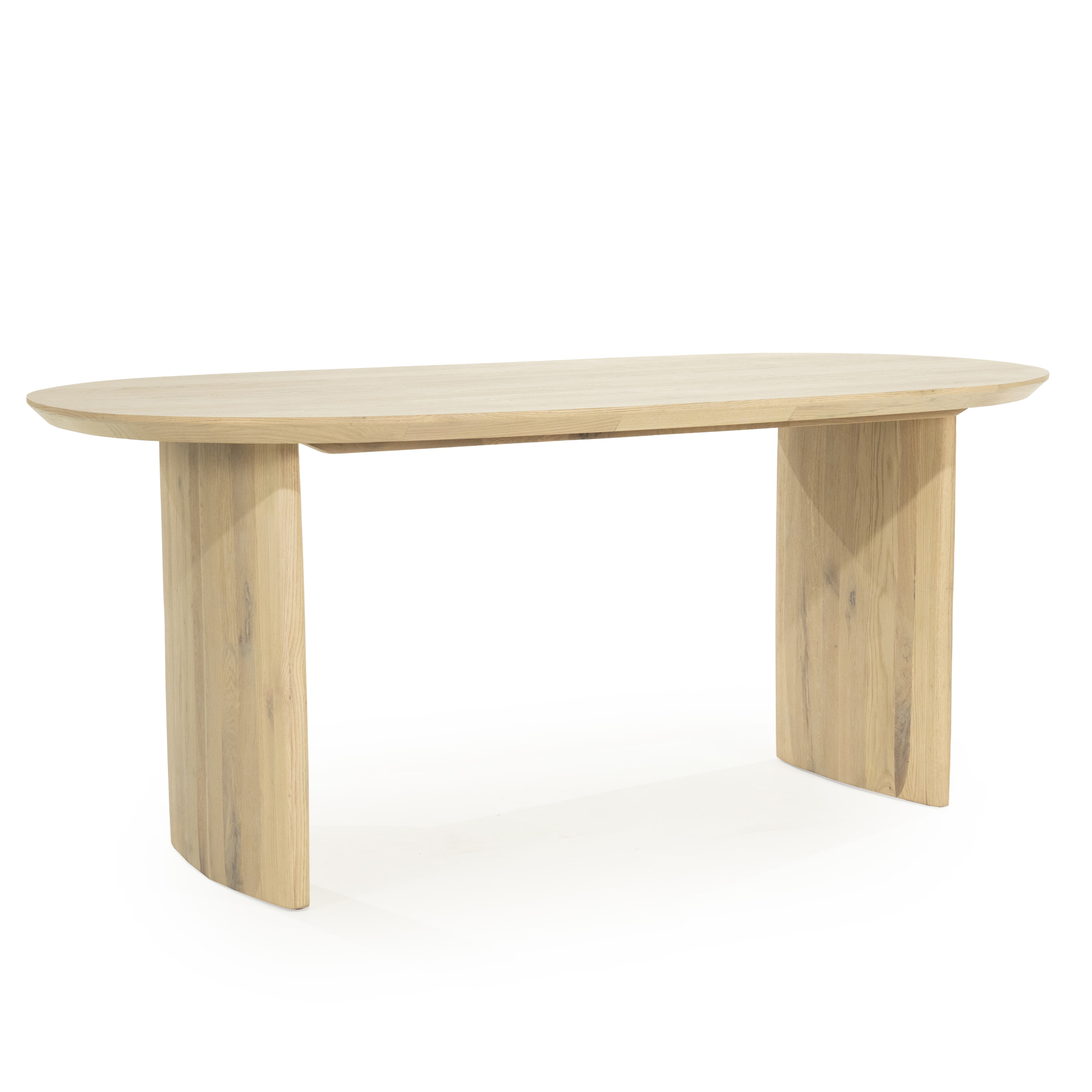 Eleonora Eettafel 'Dex' Eiken, 180 x 90cm, kleur Naturel
