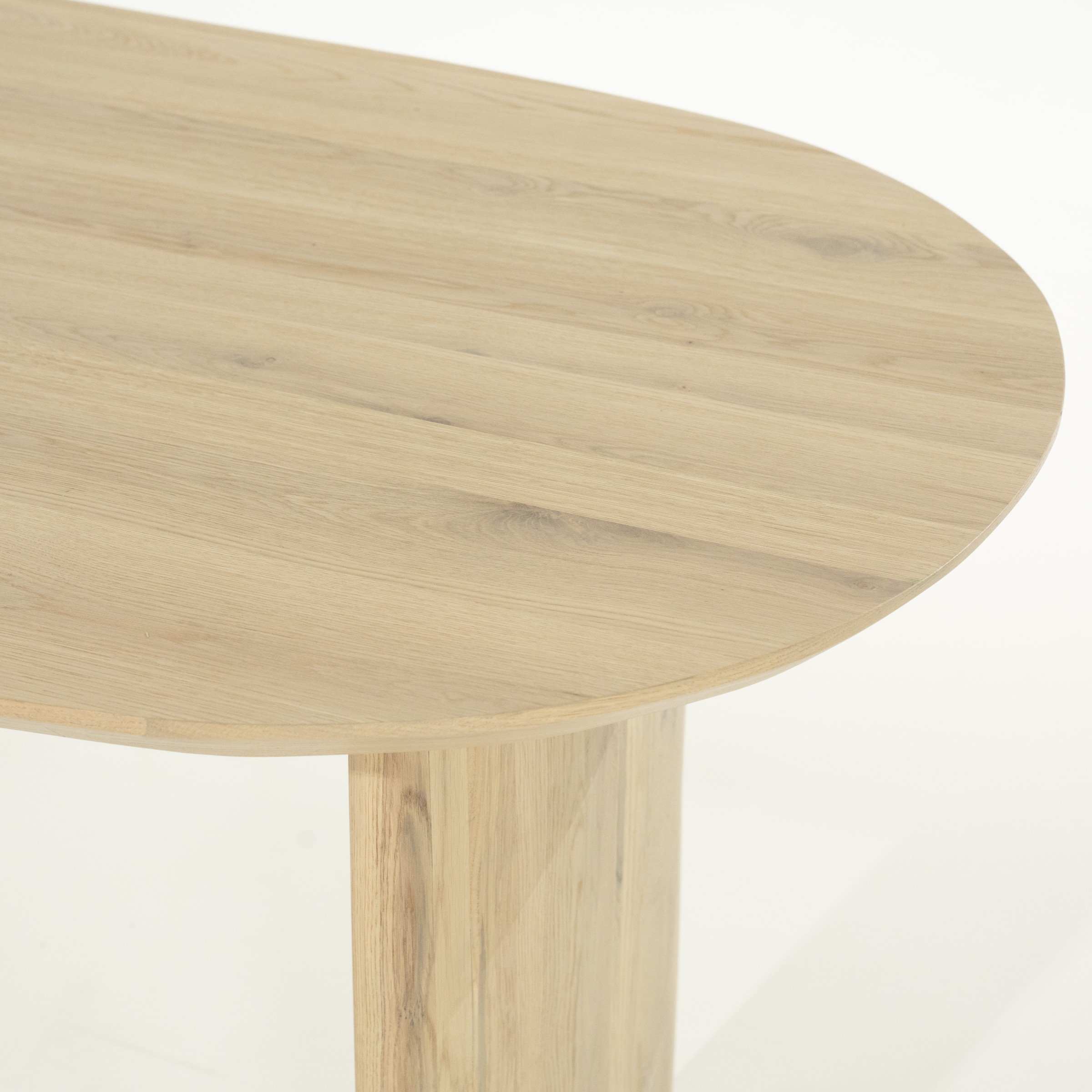 Eleonora Eettafel 'Dex' Eiken, 180 x 90cm, kleur Naturel