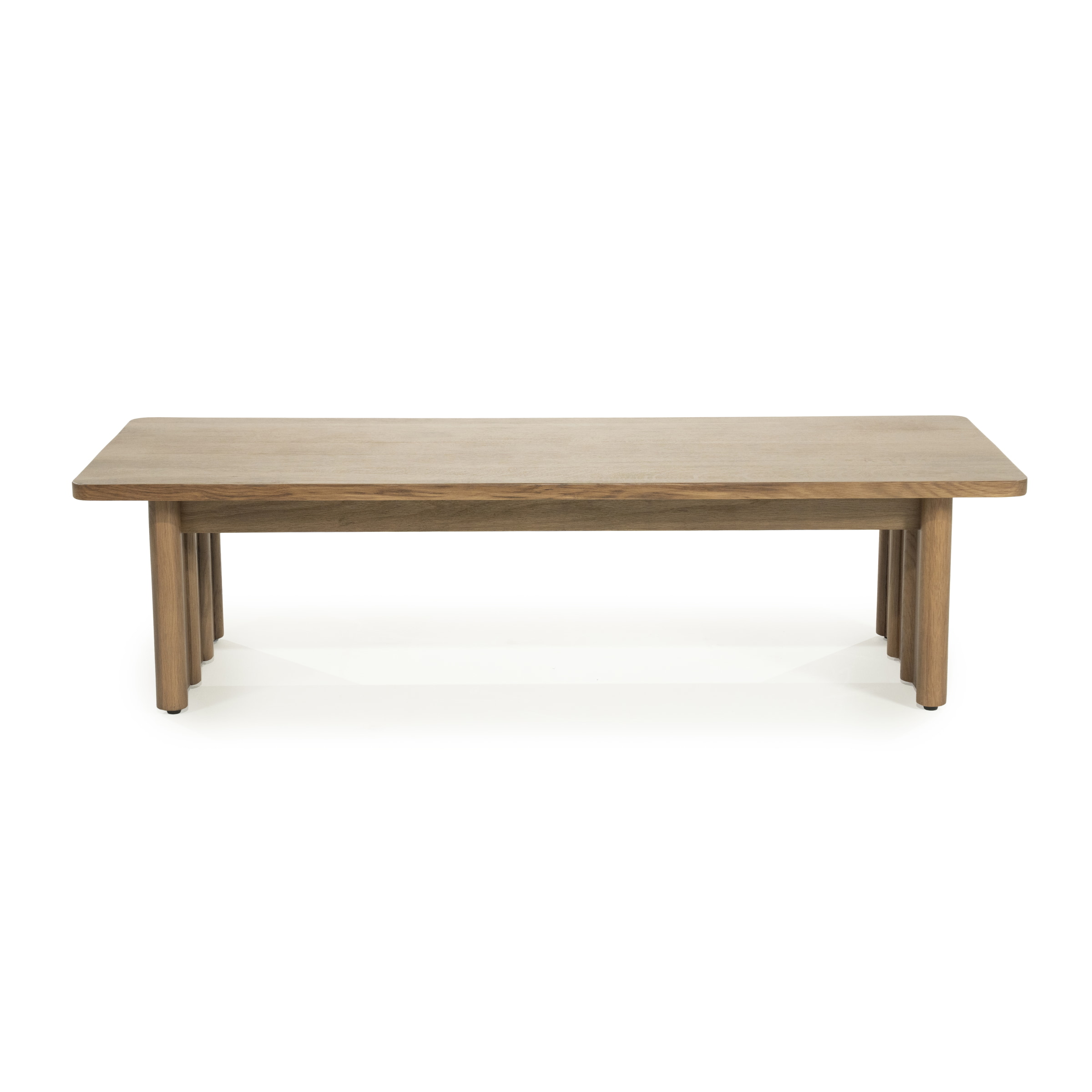 Eleonora Salontafel 'Jake' Eiken, 120 x 47cm, kleur Bruin