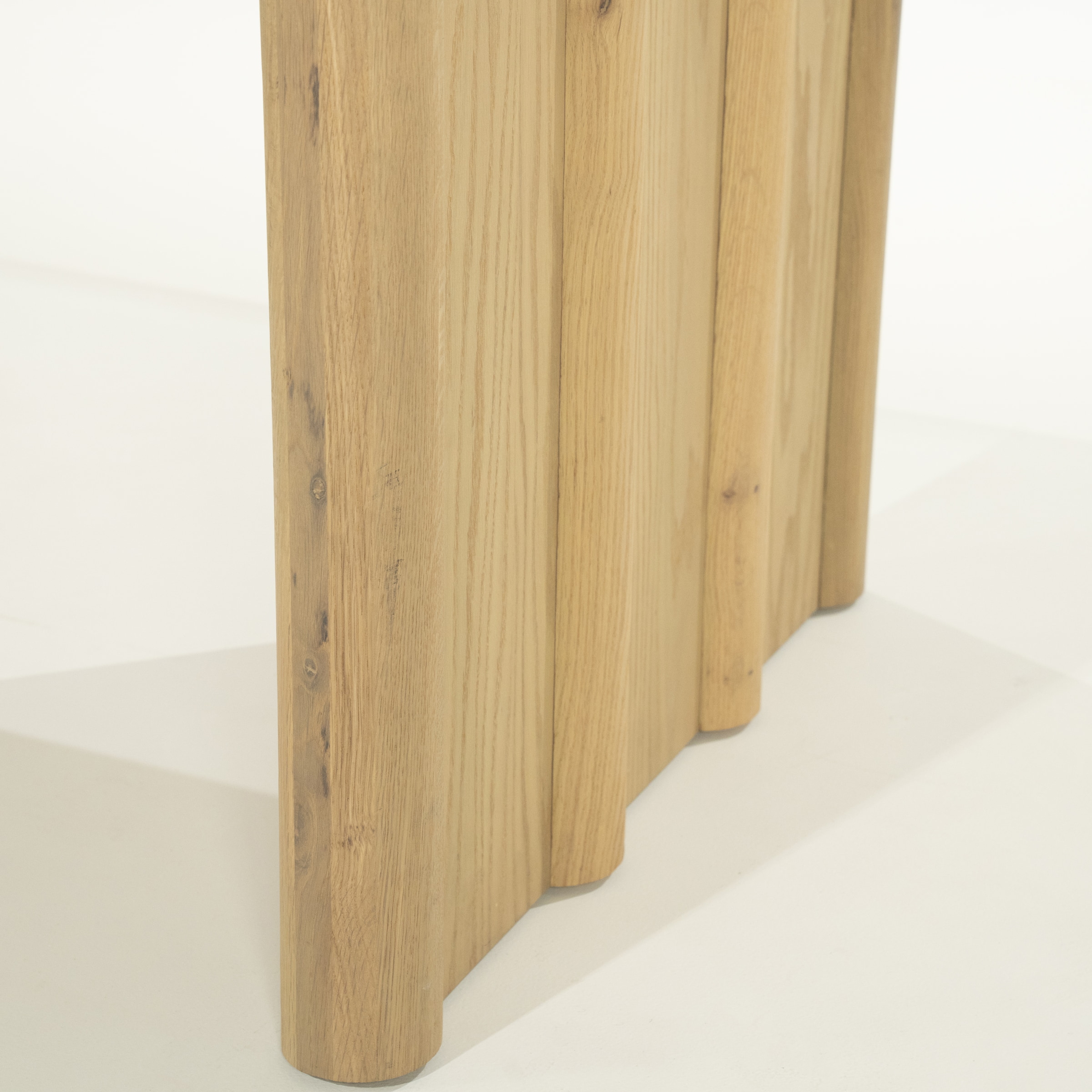 Eleonora Eettafel 'Jake' Eiken, 300 x 100cm, kleur Naturel