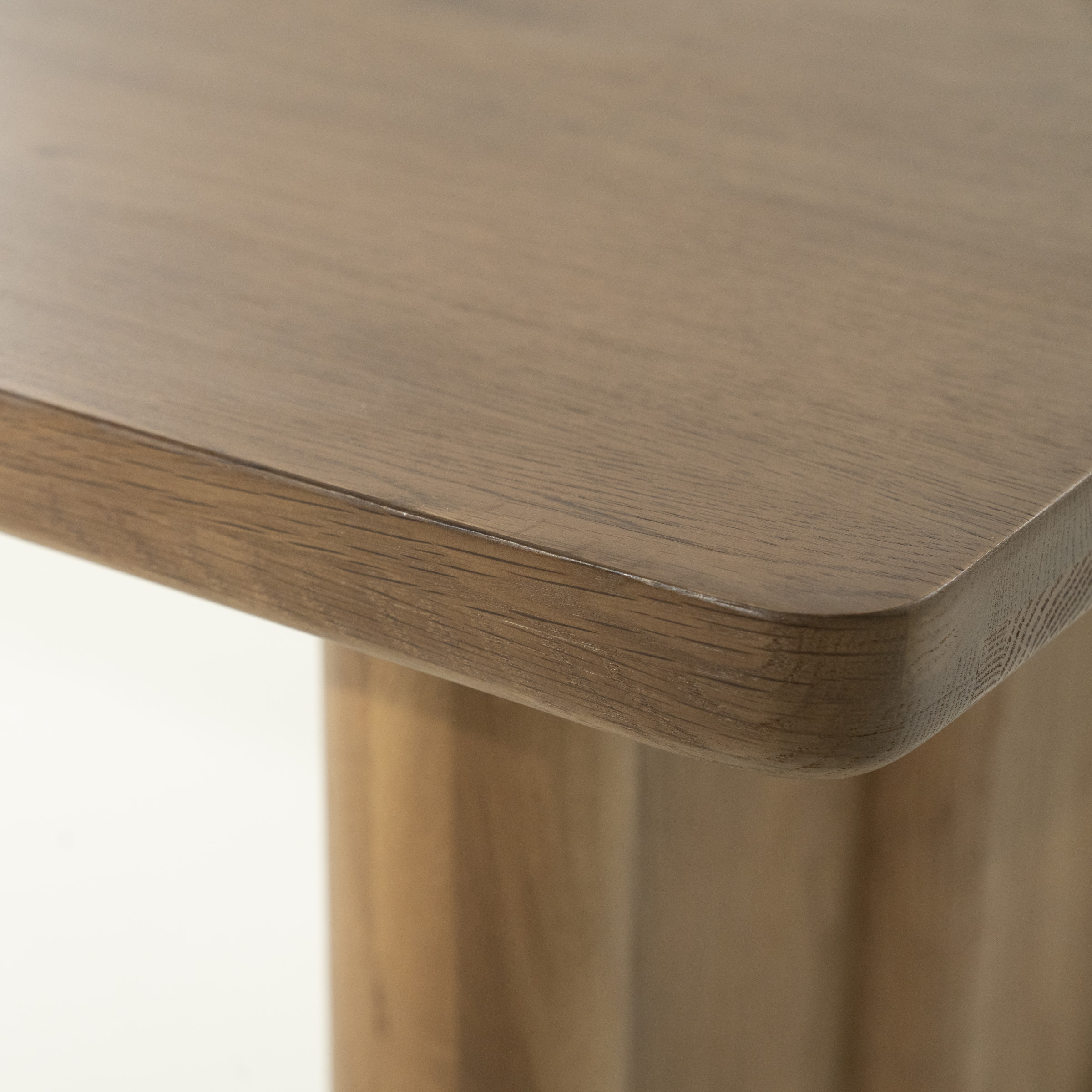 Eleonora Eettafel 'Jake' Eiken, 300 x 100cm, kleur Bruin