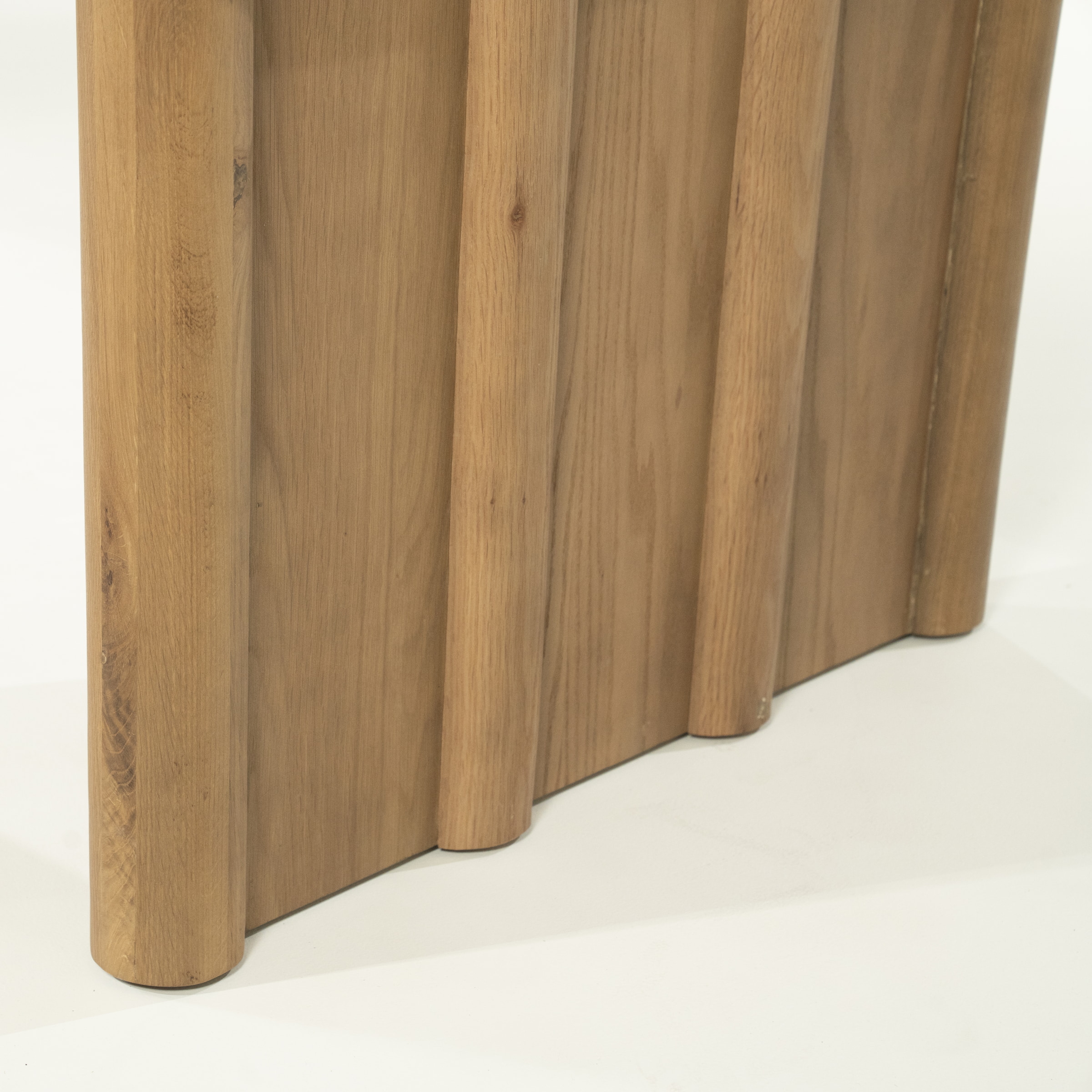 Eleonora Eettafel 'Jake' Eiken, 300 x 100cm, kleur Bruin