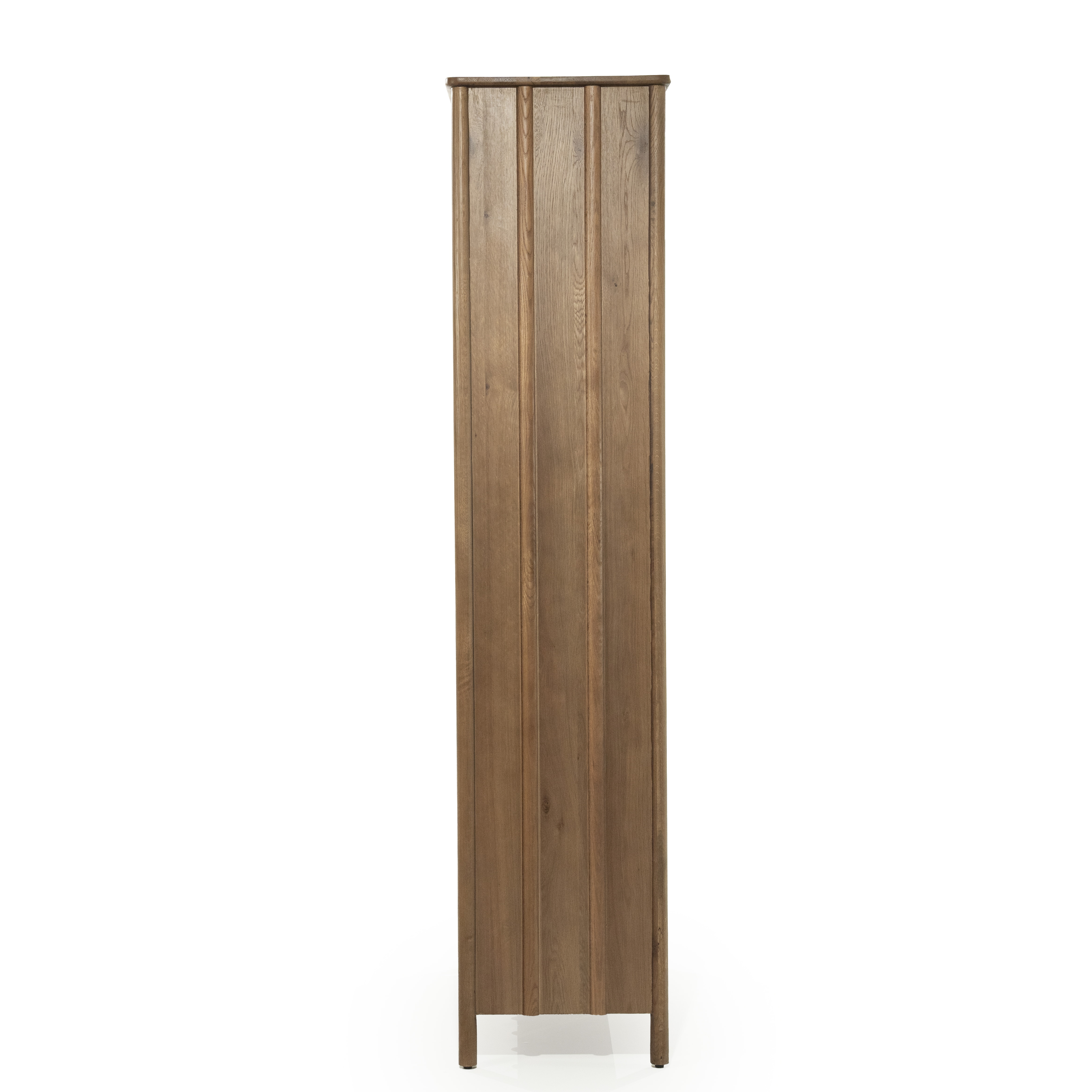 Eleonora Opbergkast 'Jake' Eiken, 210 x 102cm, kleur Bruin