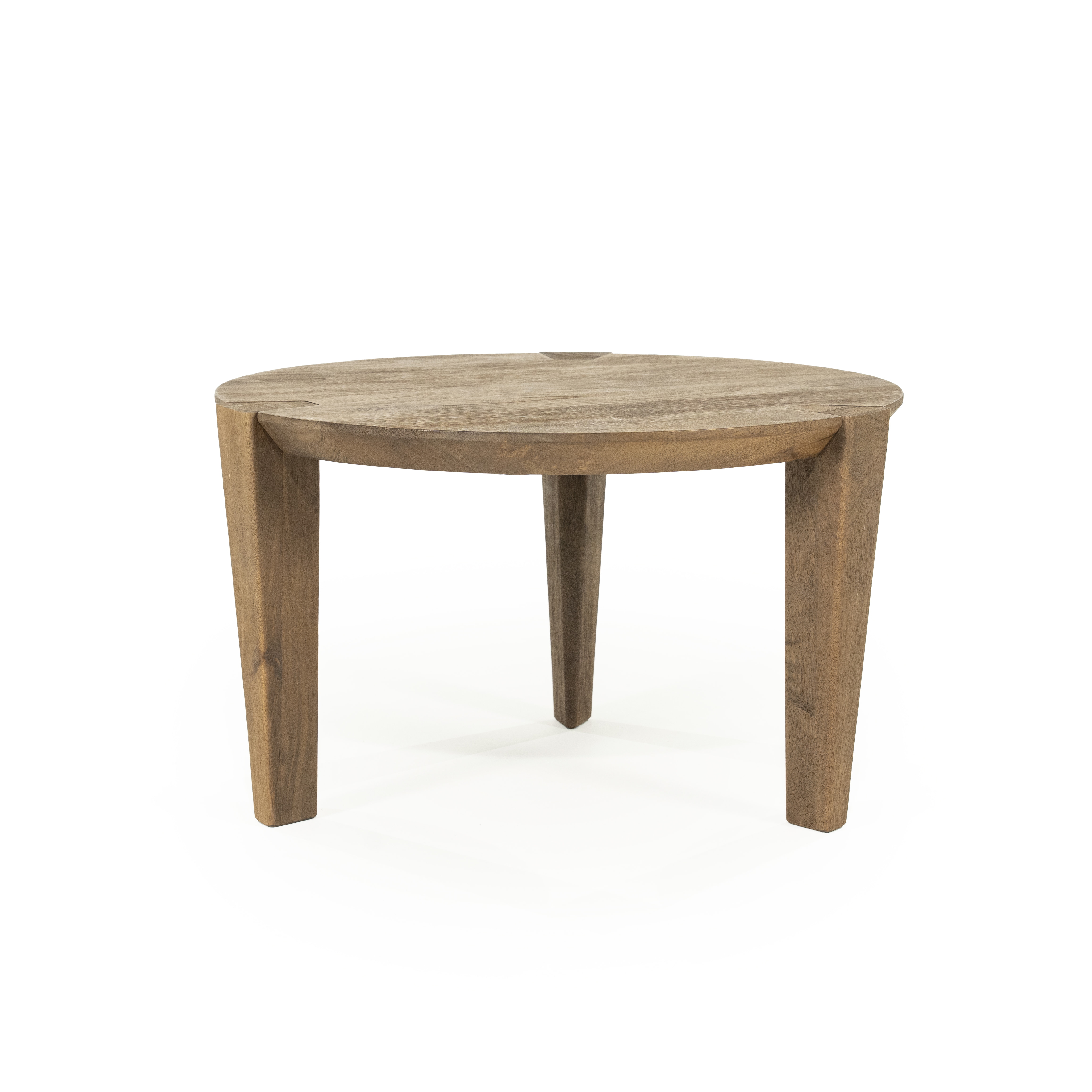 Eleonora Ronde Salontafel 'Davina' Mangohout, 60cm
