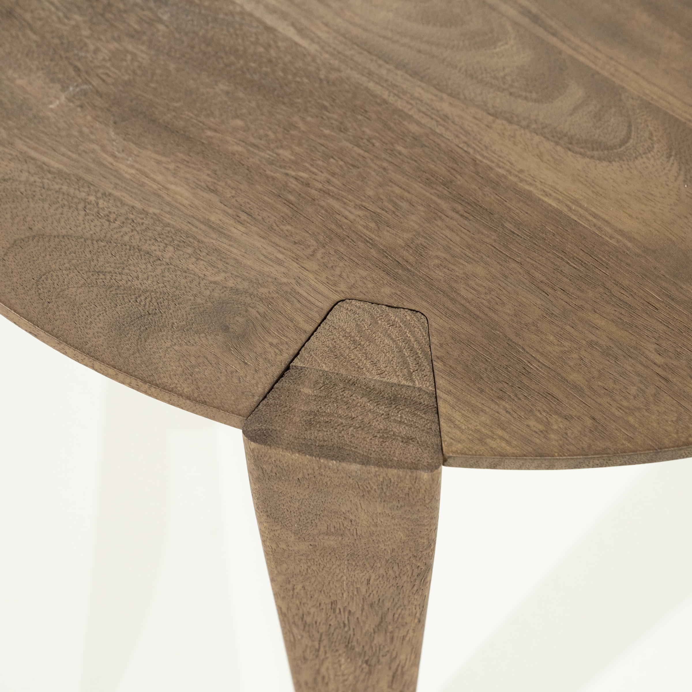 Eleonora Ronde Salontafel 'Davina' Mangohout, 60cm