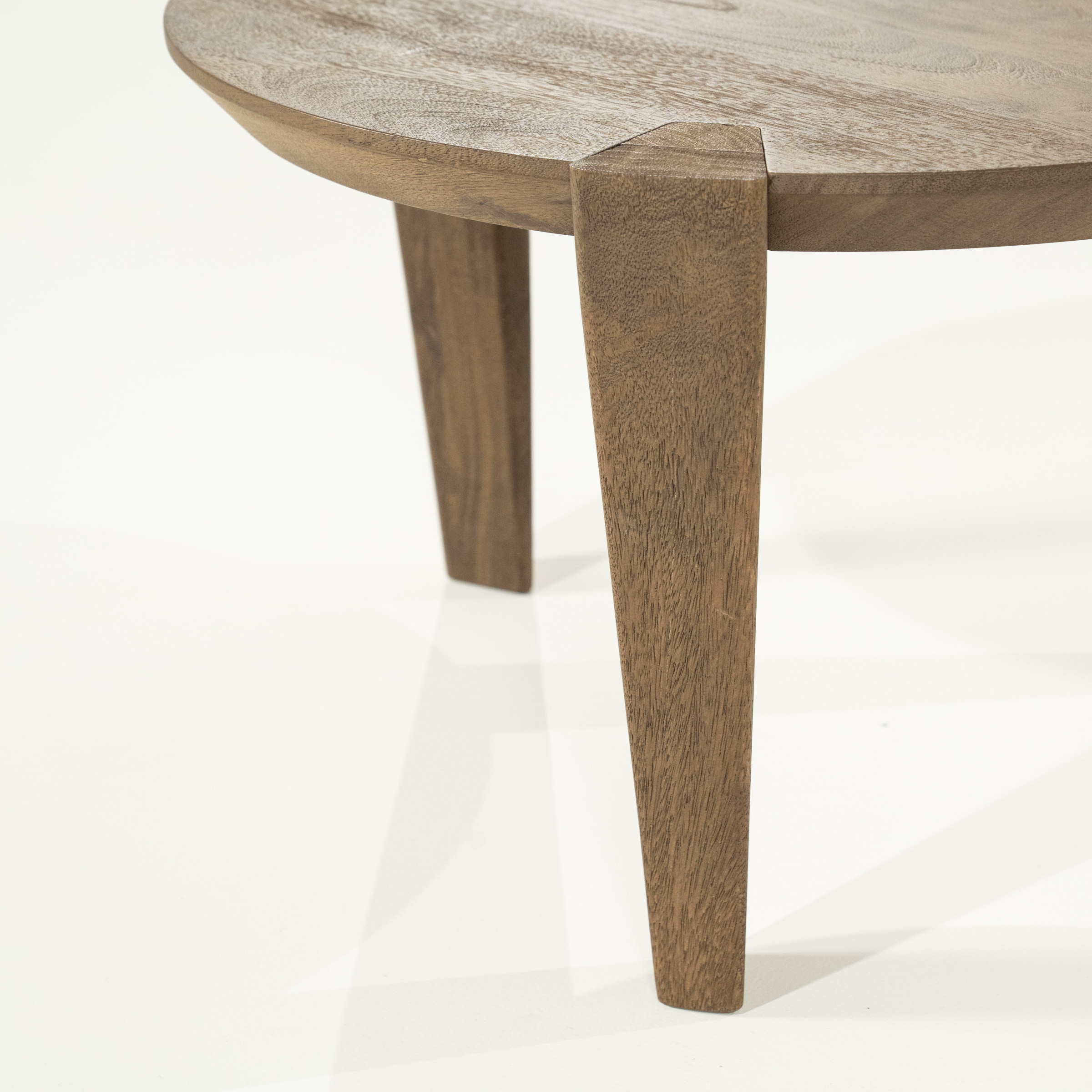 Eleonora Ronde Salontafel 'Davina' Mangohout, 60cm
