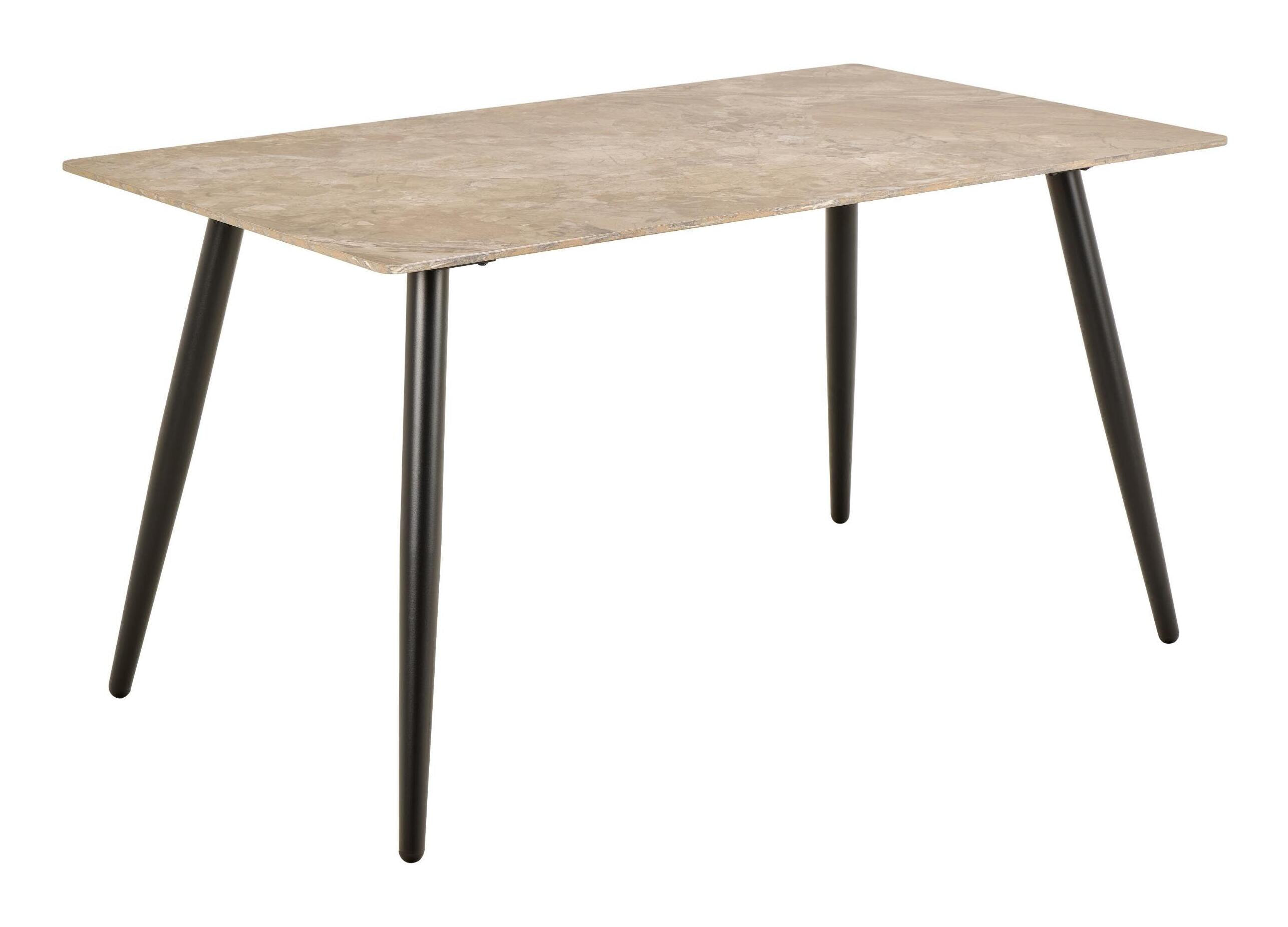 Bendt Eettafel Ib Keramiek, 140 x 80cm - Bruin