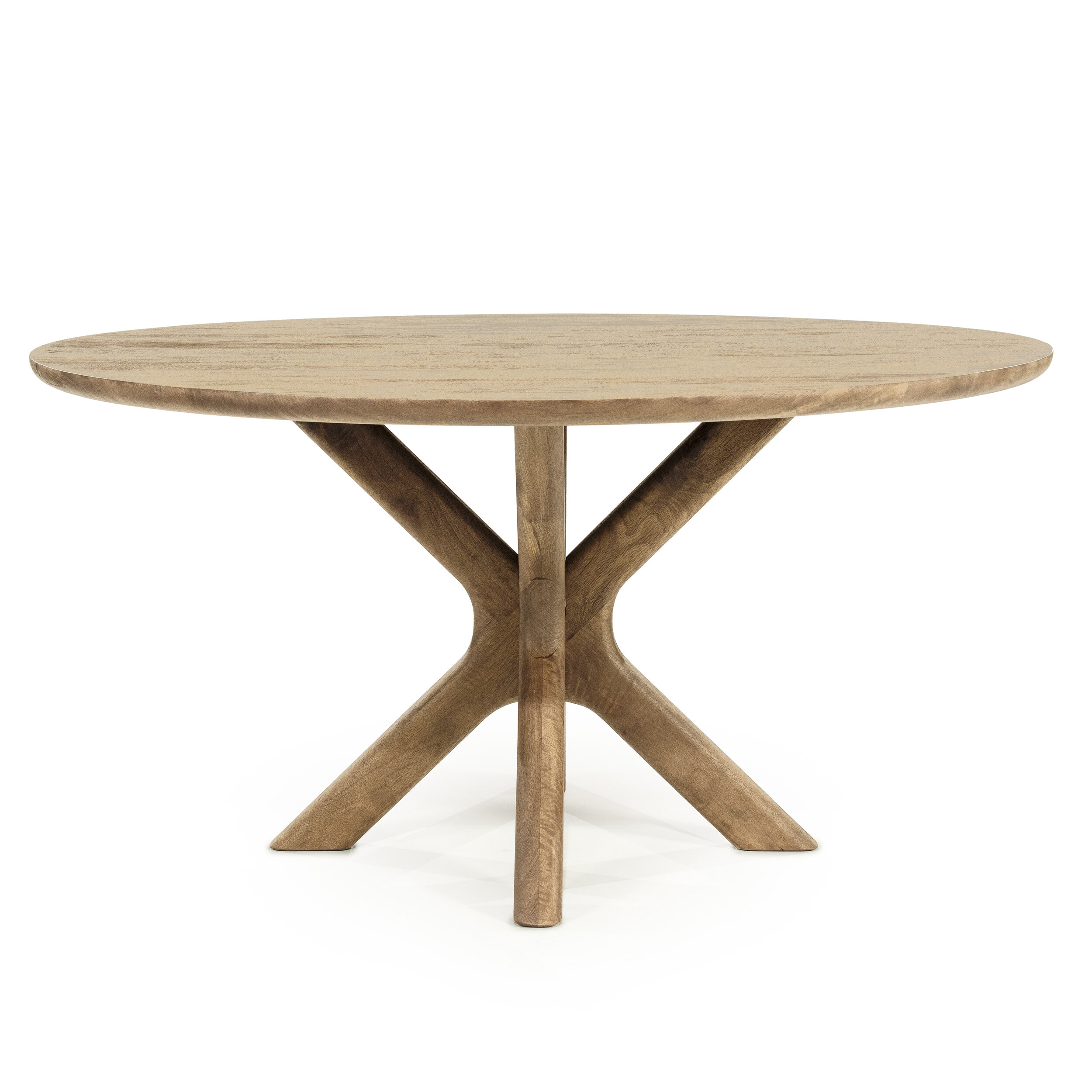 Eleonora Ronde Eettafel 'Tycho' Mangohout, 150cm