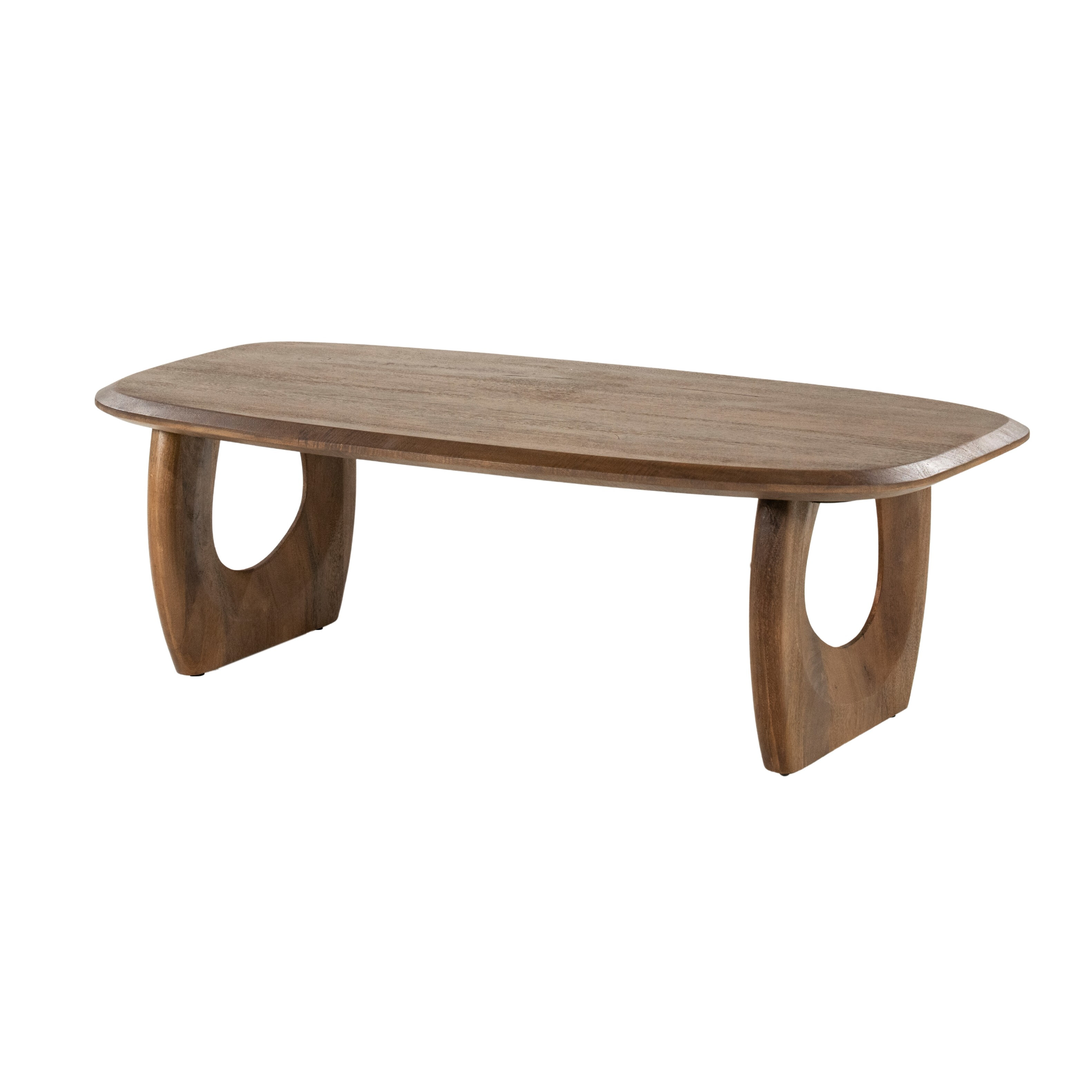 Eleonora Salontafel Phoebe Mangohout, 130 x 70cm - Bruin