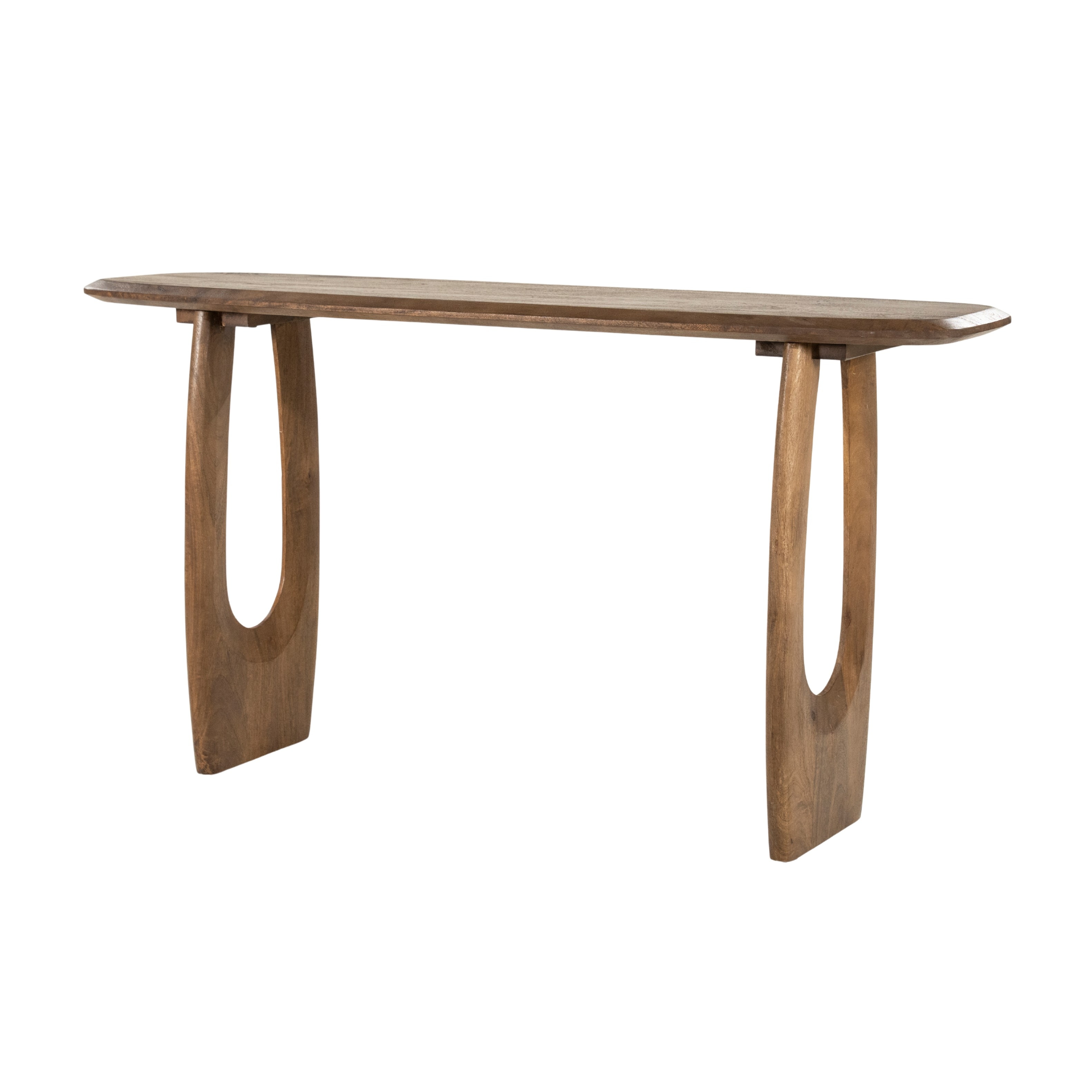 Eleonora Sidetable Phoebe Mangohout, 150cm - Bruin