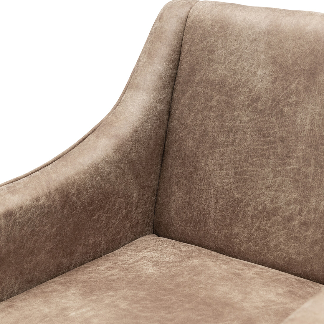 Rivièra Maison Eetkamerstoel 'Savile Row' Pellini, kleur Camel