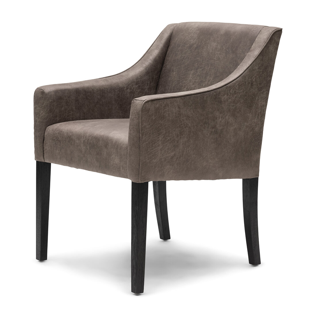 Rivièra Maison Eetkamerstoel 'Savile Row' Pellini, kleur Coffee