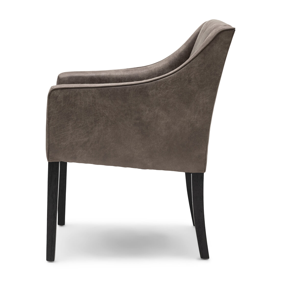 Rivièra Maison Eetkamerstoel 'Savile Row' Pellini, kleur Coffee