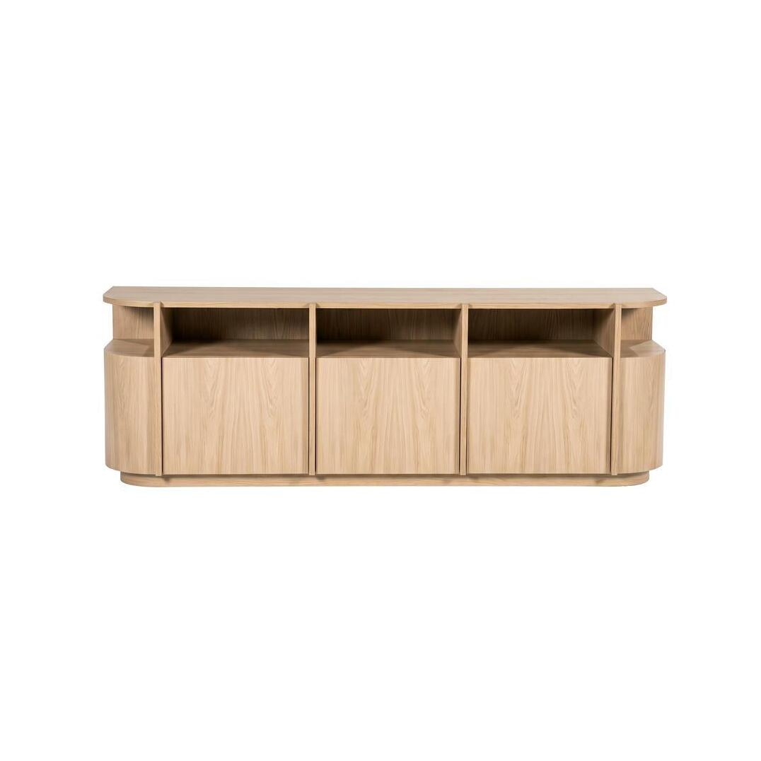 Eleonora TV-meubel Oslo Eiken, 182cm - Naturel