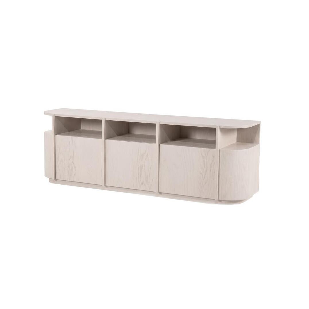 Eleonora TV-meubel Oslo Eiken, 182cm - Taupe