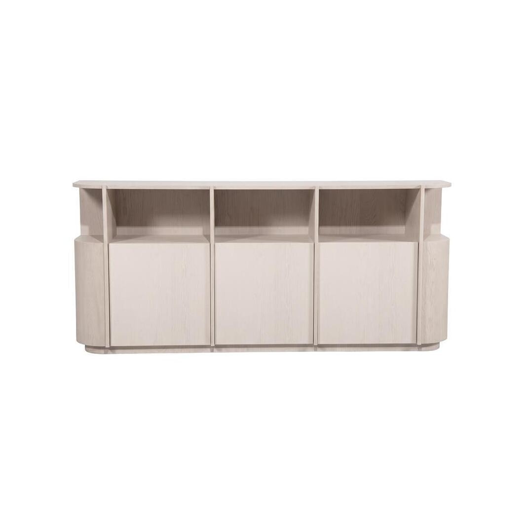 Eleonora Dressoir Oslo Eiken, 203cm - Taupe