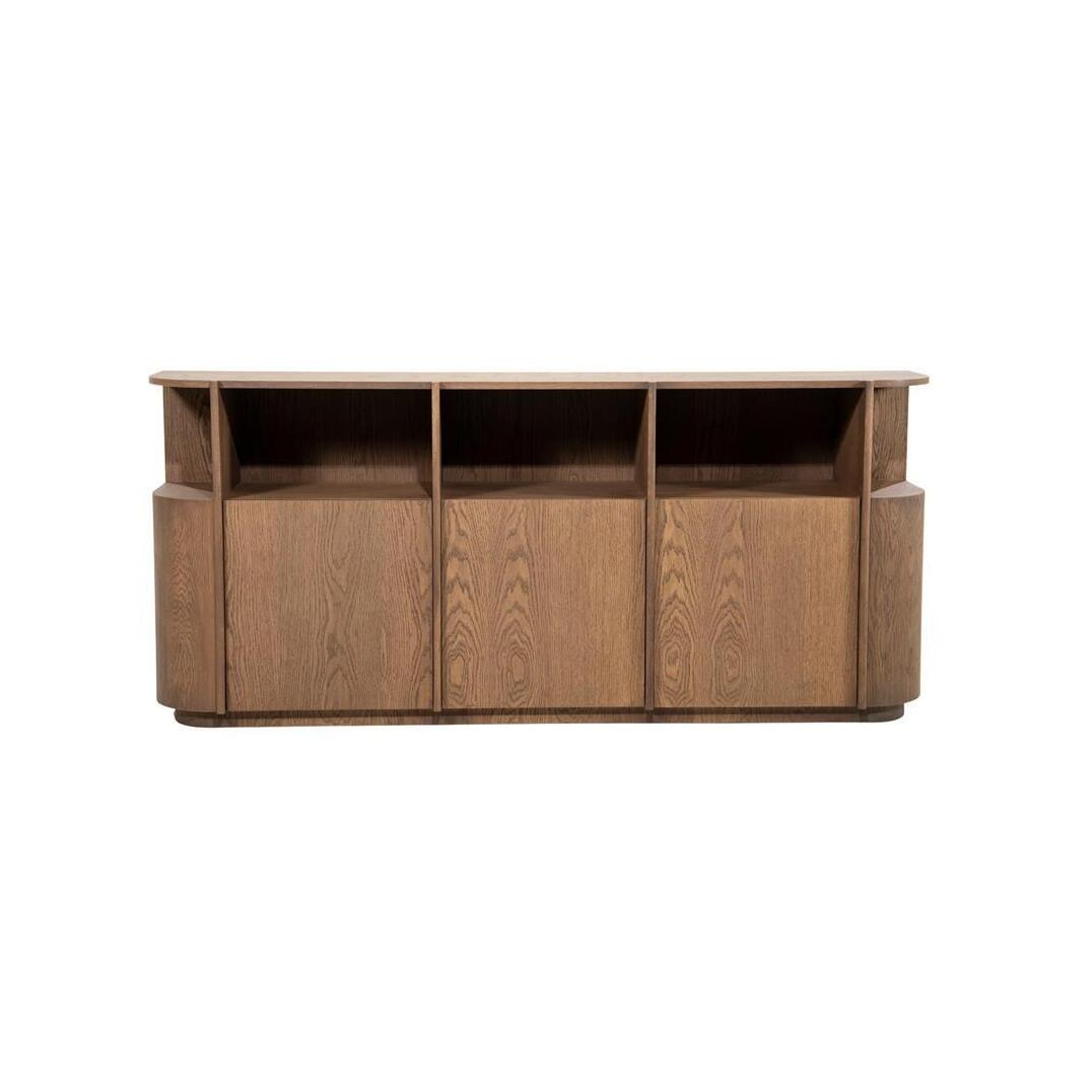 Eleonora Dressoir Oslo Eiken, 203cm - Lichtbruin