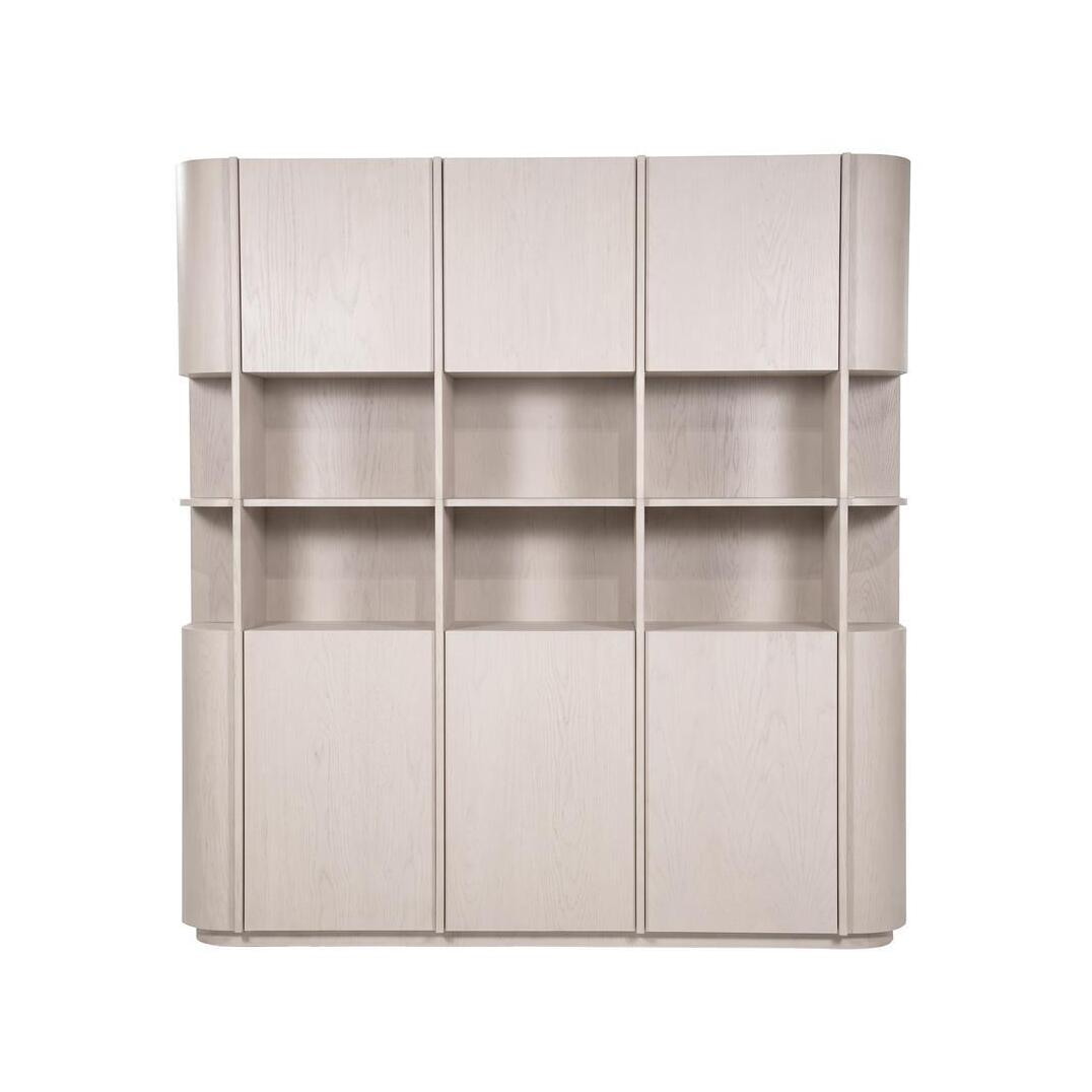 Eleonora Opbergkast Oslo Eiken, 220 x 203cm - Taupe