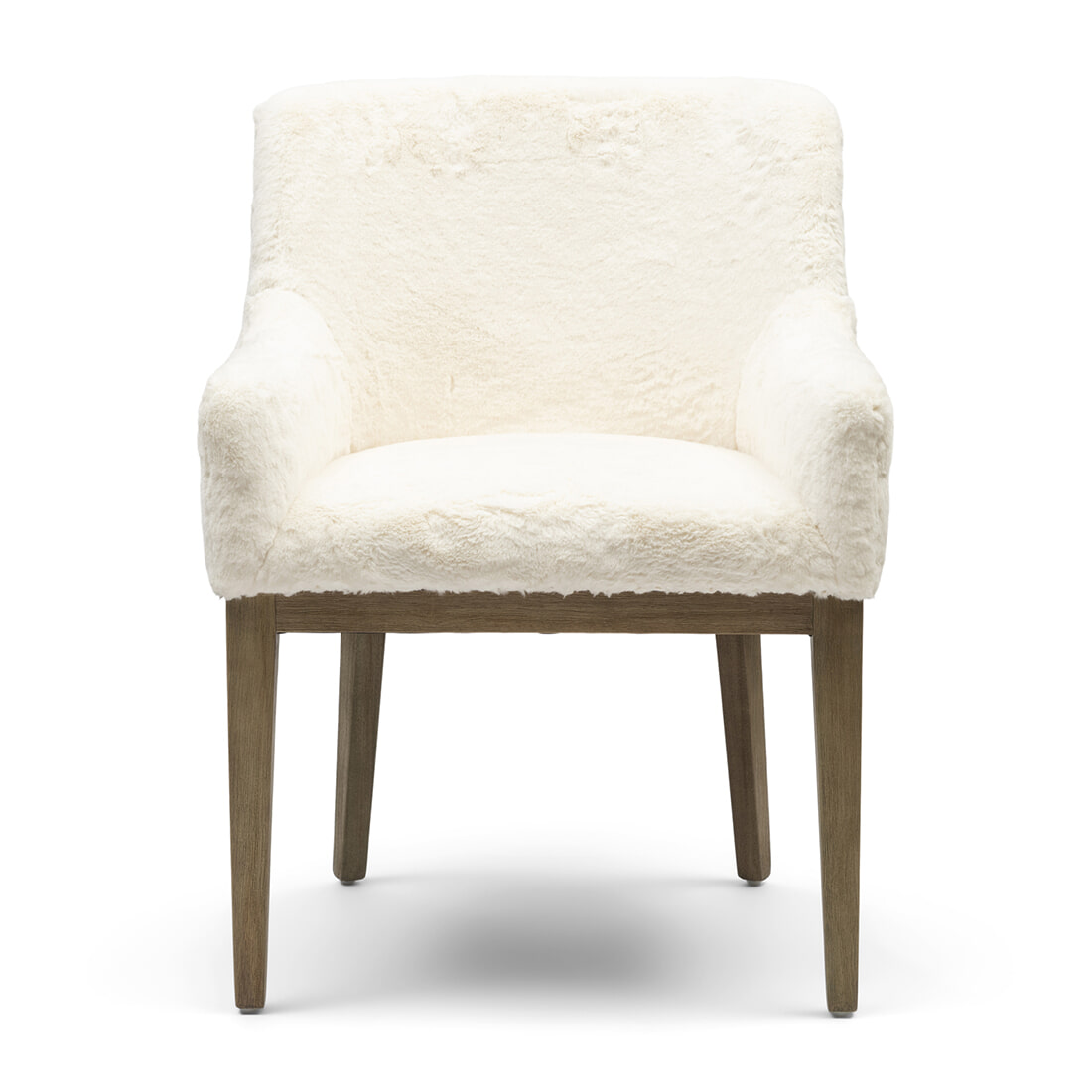 Rivièra Maison Eetkamerstoel 'Whistler' Faux Fur, kleur Snow