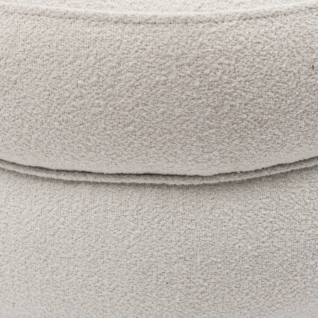 Rivièra Maison Hocker 'San Remo' Bouclé, kleur Natural Grey