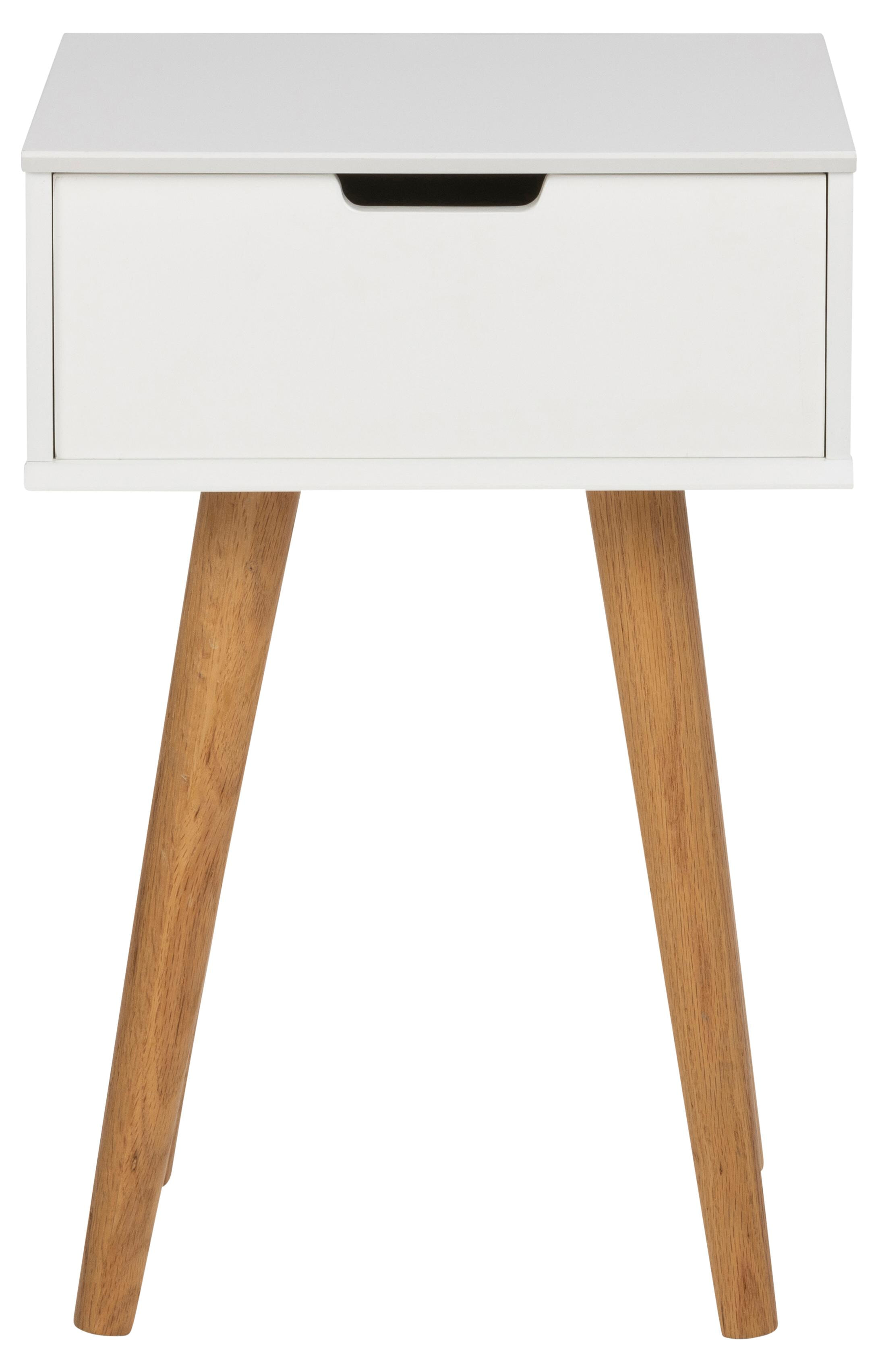 Bendt Nachtkastje 'Isaac' kleur wit