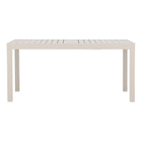 Nohr Uitschuifbare Tuintafel 'Lace' 160/240 x 100cm, kleur Beige