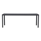 Nohr Tuintafel 'Lateasha' 200 x 90cm, kleur Zwart