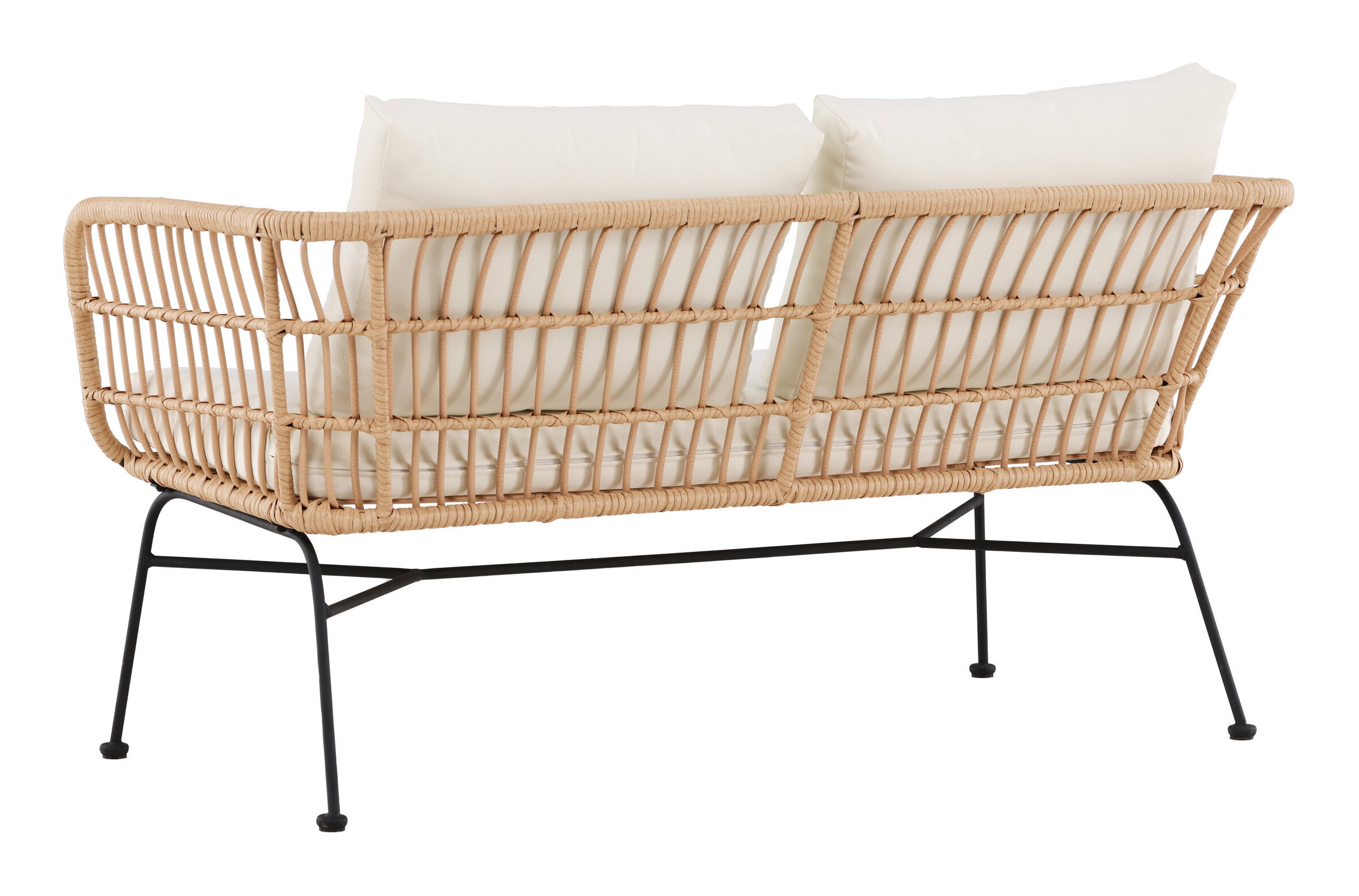 Nohr Tuinbank 'Marison' Rattan, 140cm, kleur Naturel